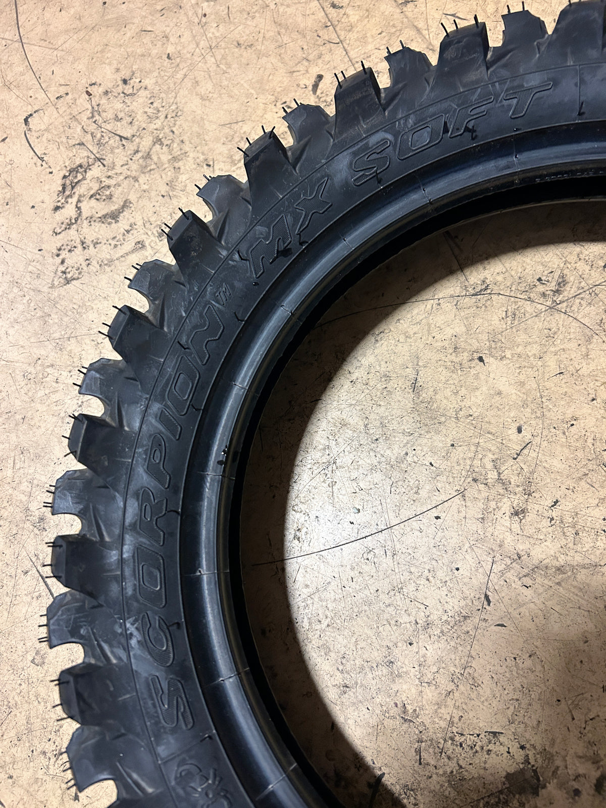 PIRELLI SCORPION MX SOFT BSW 80 100 12 50M REAR DIRT BIKE TIRE 1159710003