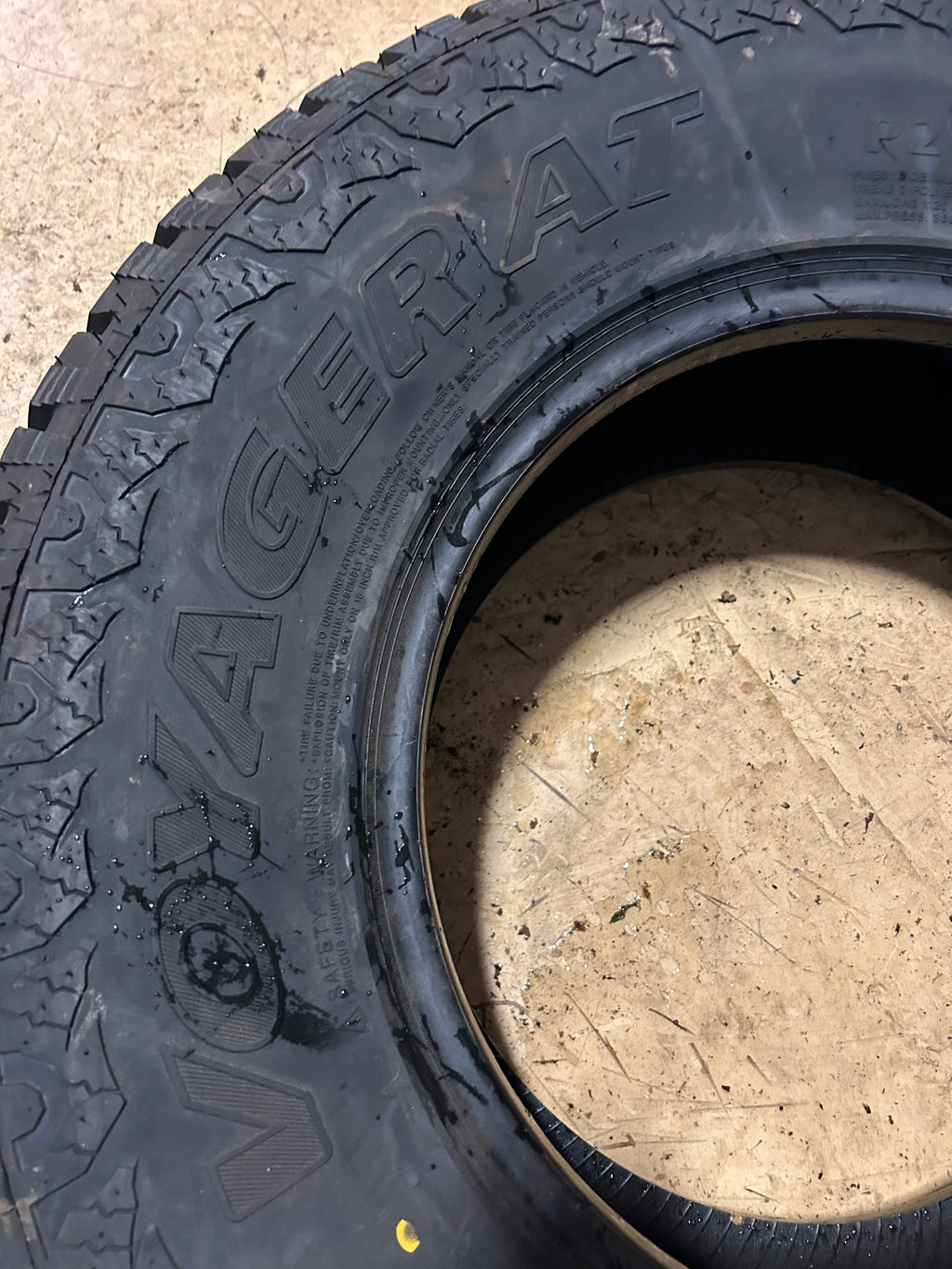 GROUNDSPEED VOYAGER AT BSW P 265 70 16 112T XL ALL TERRAIN TIRE 122751