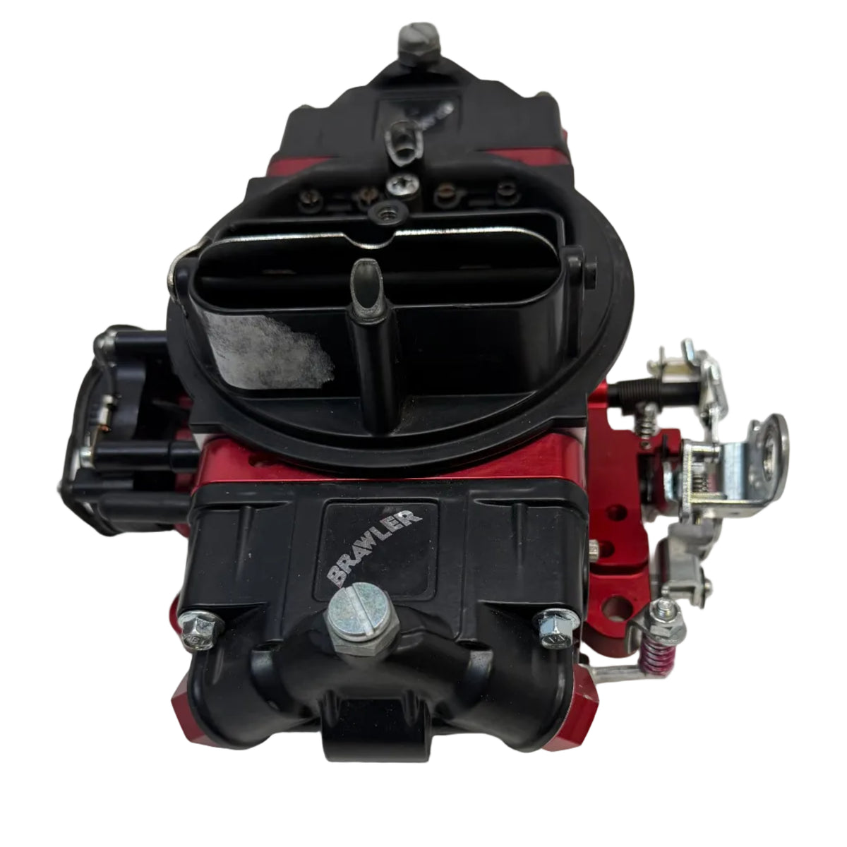 QUICK FUEL CARBURETOR CARB 750 CFM BR-67320 BRAWLER STREET MECHANICAL BLACK RED