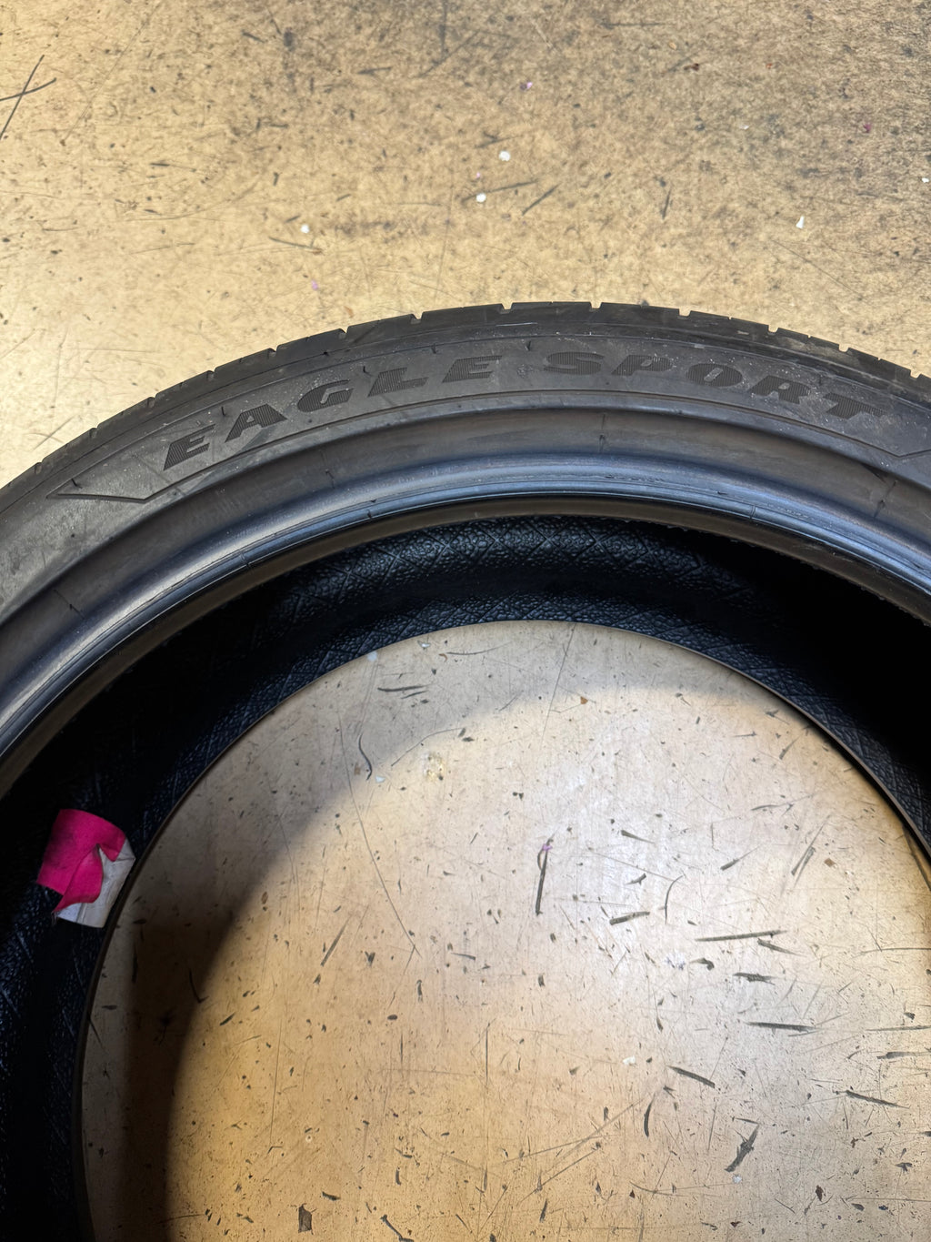 USED GOODYEAR EAGLE SPORT ALL-SEASON (NO FOAM) BSW P 235 40 19 96V TIRE 109209366
