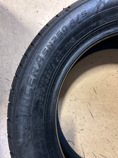 FALKEN SINCERA SN250 A/S BSW P 205 55 16 91T ALL SEASON TIRE 28294483