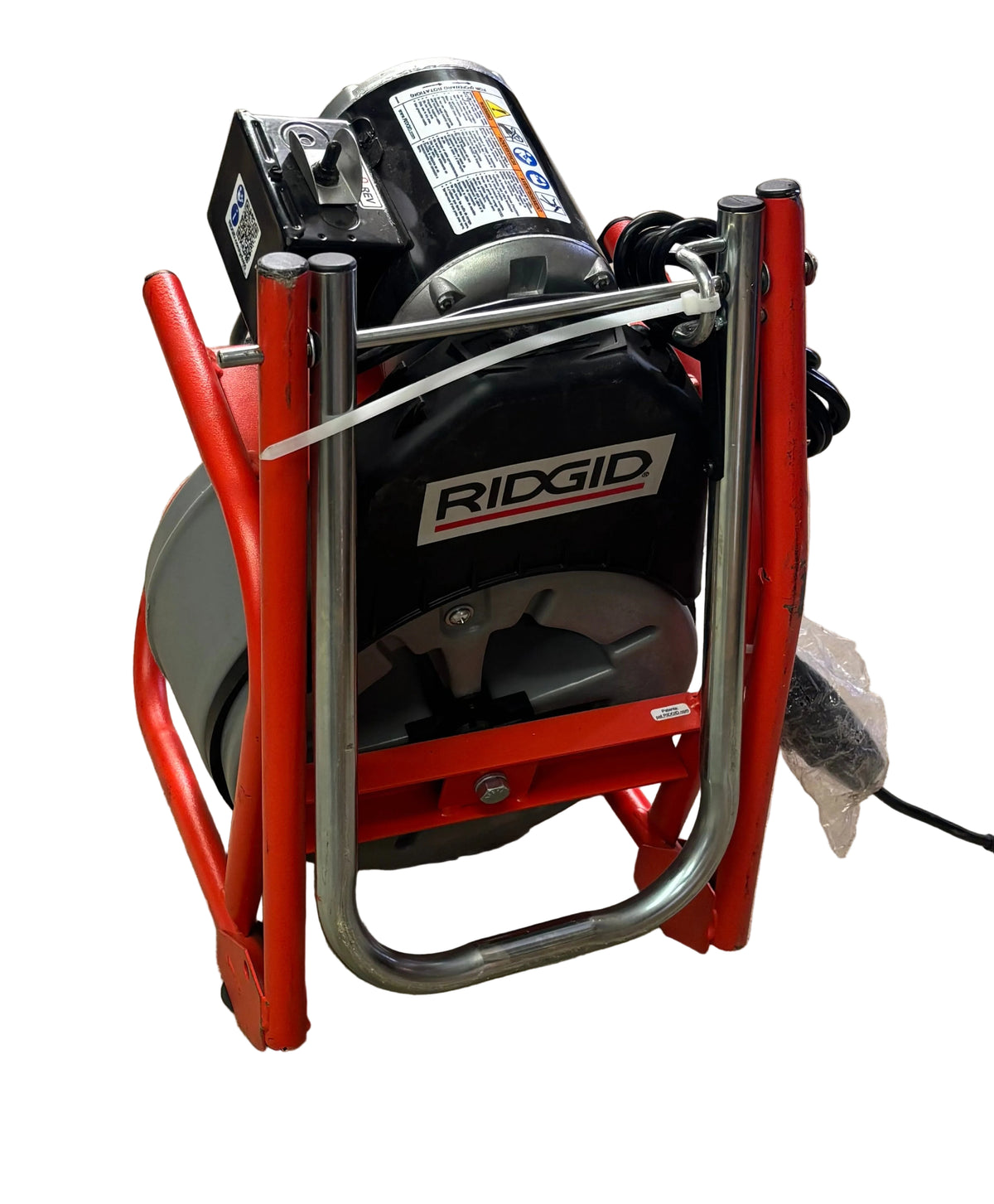 RIDGID K-400 DRAIN CLEANING SNAKE AUGER 120-VOLT DRUM MACHINE K-400-T3