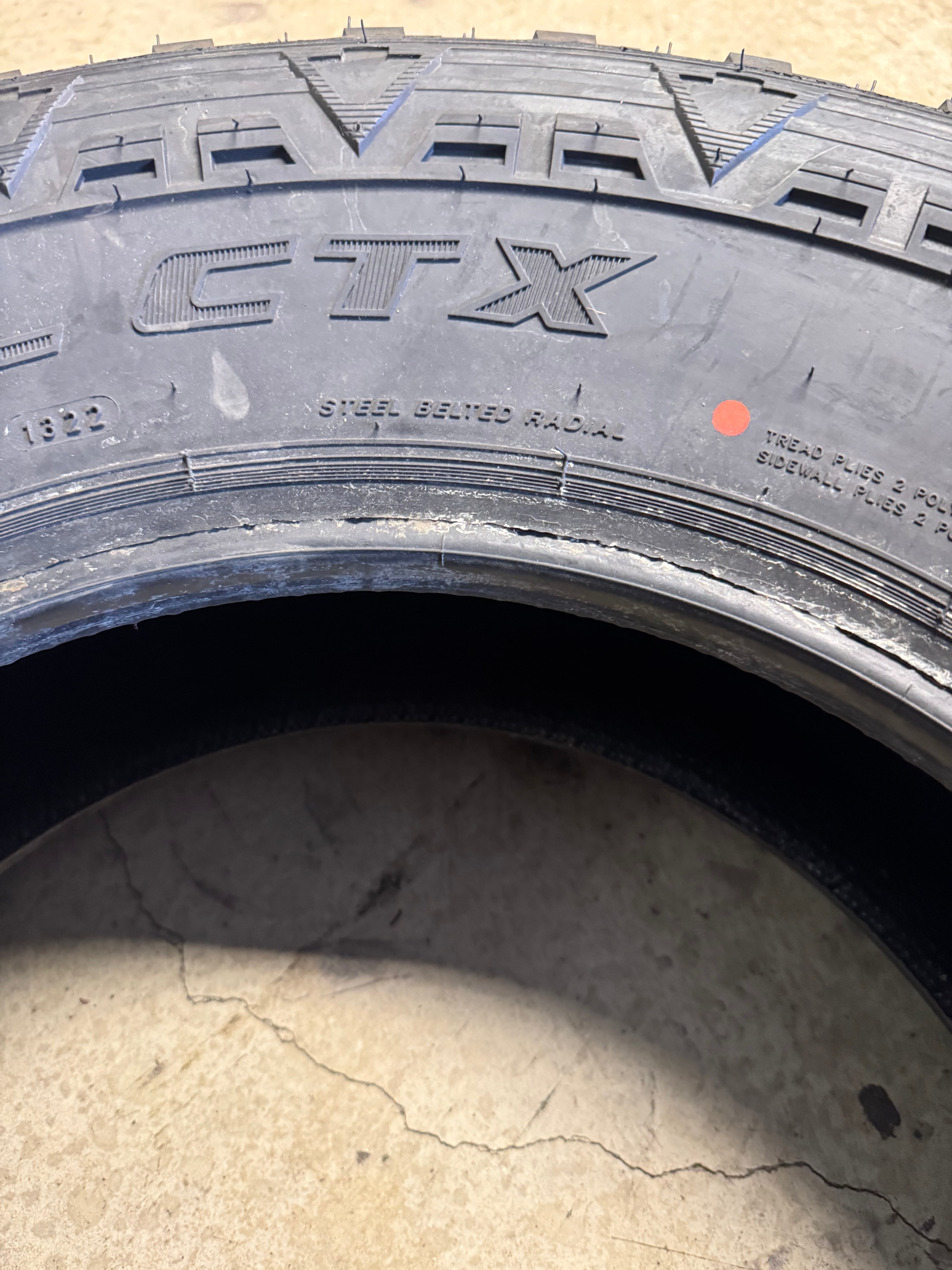 WILD TRAIL CTX BSW LT 275 60 18 122Q 10PLY ALL TERRAIN TIRE WCX40