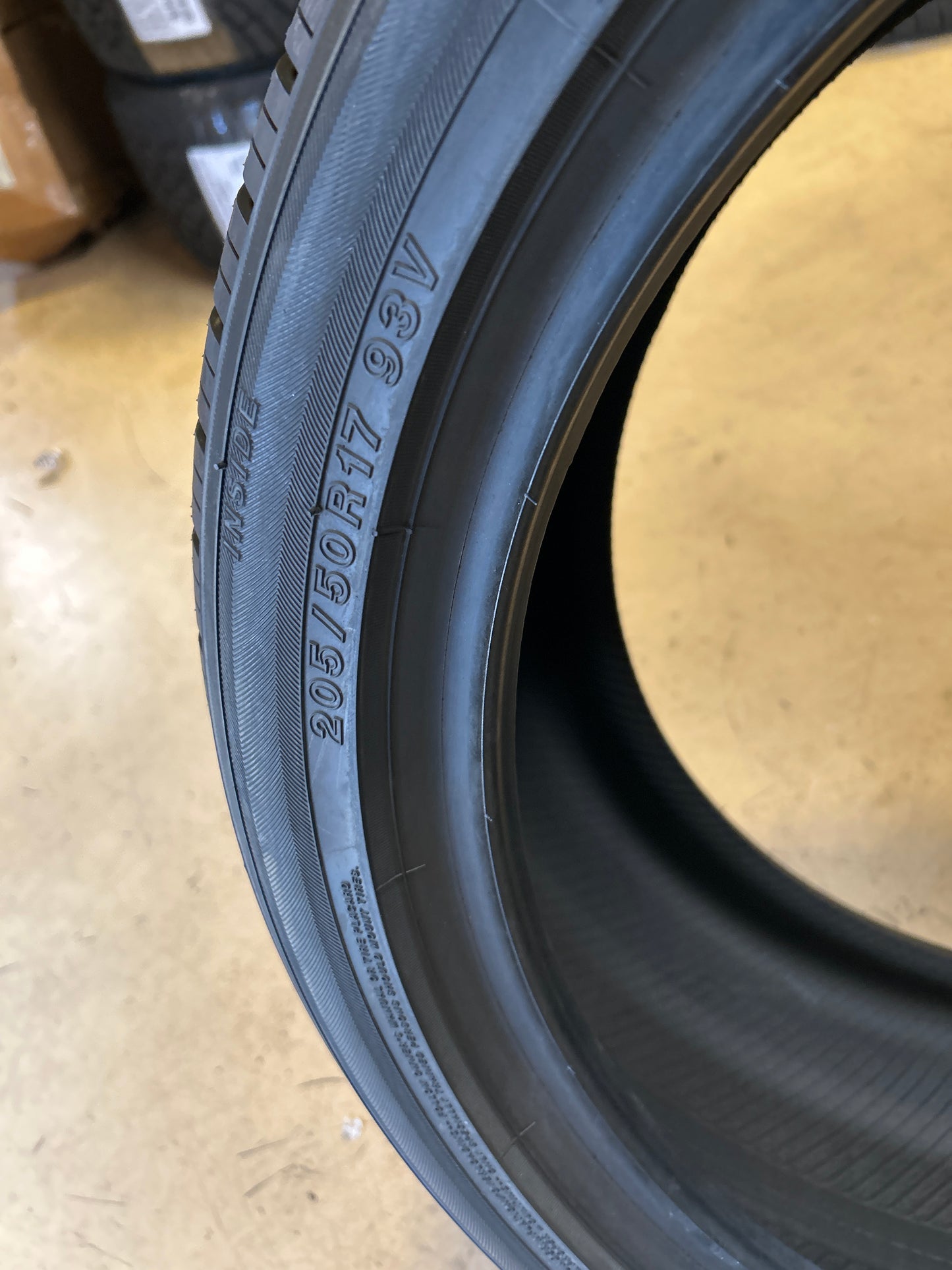 NOS 2 YOKOHAMA YK740-GTX BSW P 205 50 17 93V XL ALL SEASON TIRE 74022