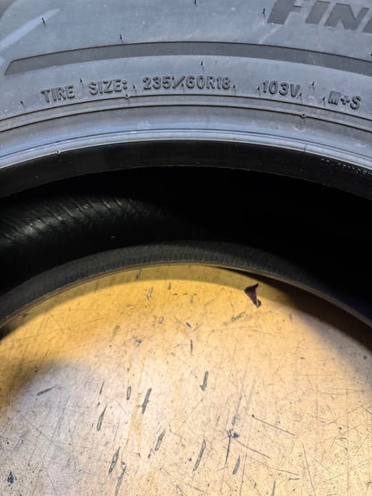 GOODYEAR ASSURANCE FINESSE BSW P 235 60 18 103V ALL SEASON TIRE 681160566