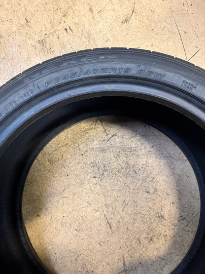 2 NOS NEXEN N5000 PLUS BSW P 245 40 19 98W XL ALL SEASON TIRE 14486NXK