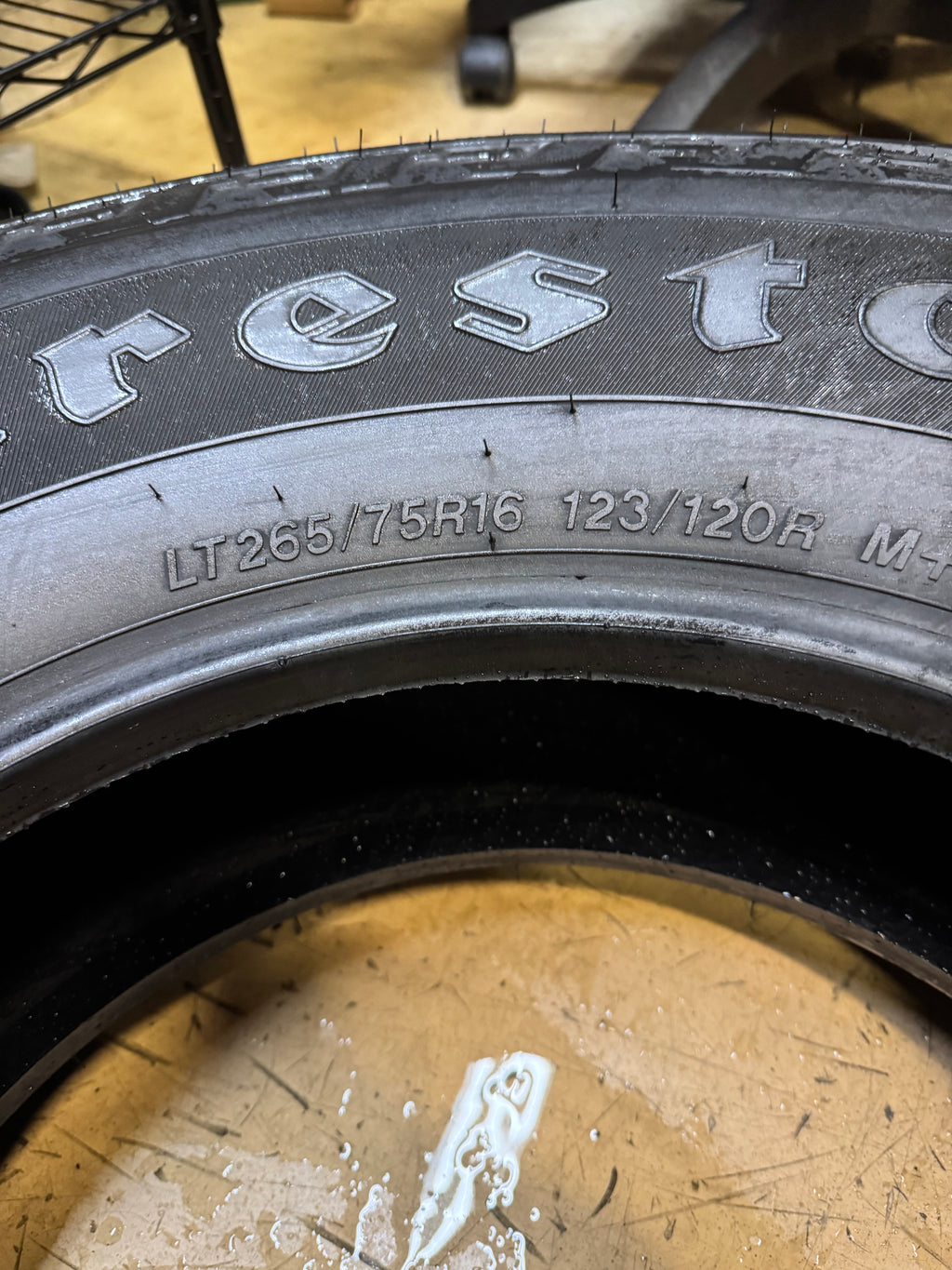 FIRESTONE TRANSFORCE AT2 BSW LT 265 75 16 123/120R 10PLY ALL SEASON TIRE 000182