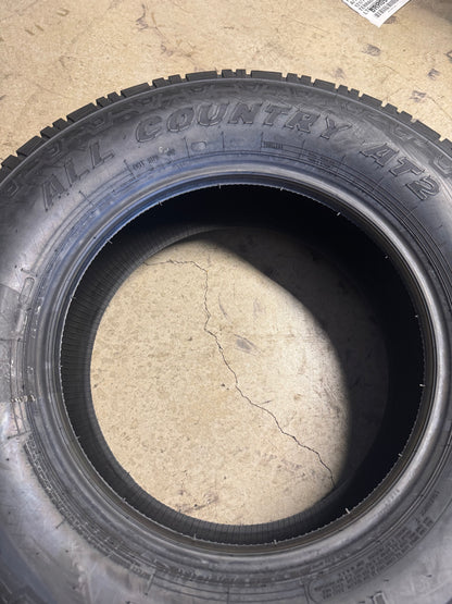 NOS IRONMAN ALL COUNTRY AT2 BSW LT 245 70 17 119/116S 10PLY ALL TERRAIN TIRE 7670