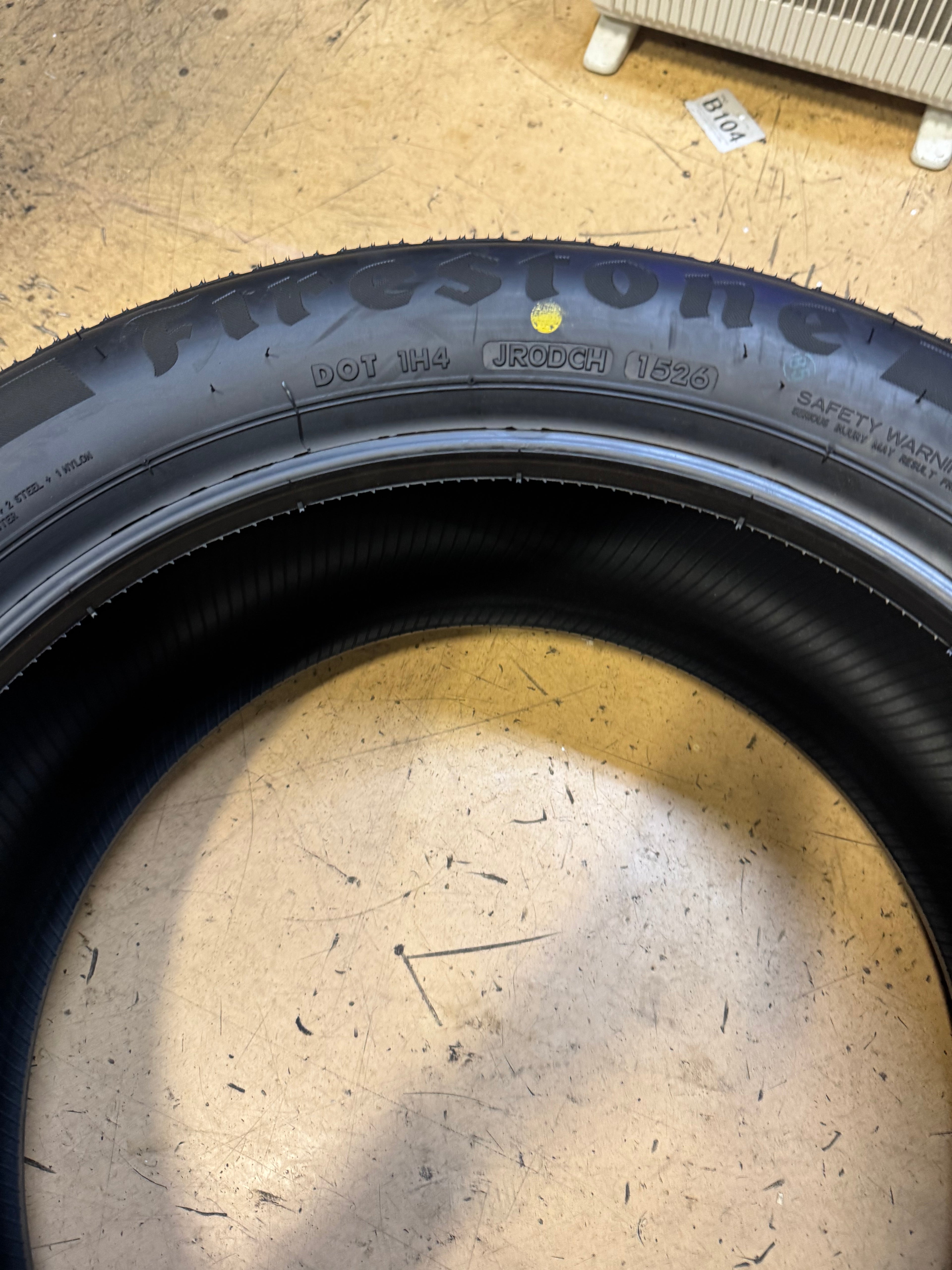 4 FIRESTONE WEATHERGRIP P 225 50 17 94V ALL WEATHER TIRE 011551