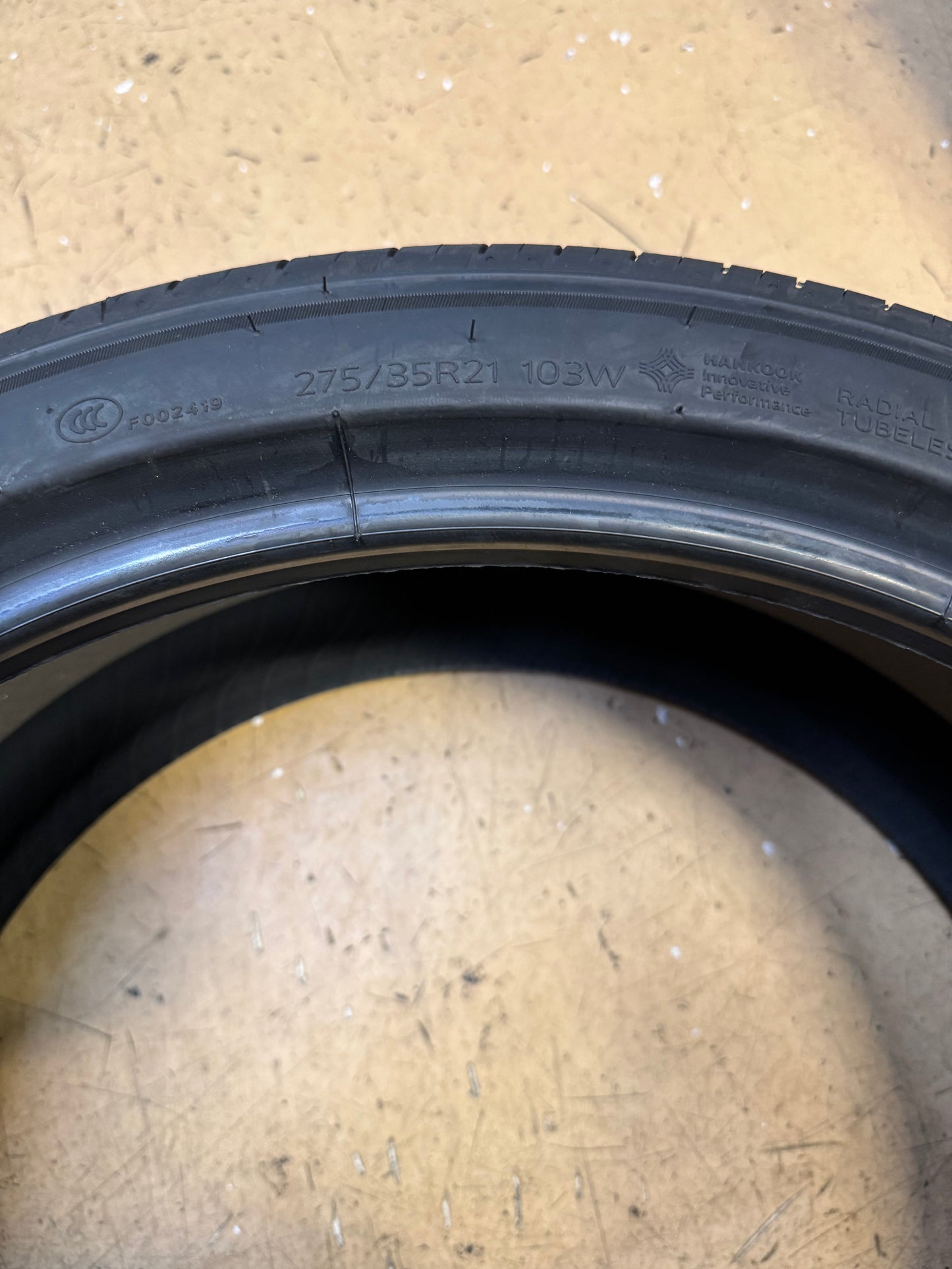 HANKOOK ION EVO AS SUV IH01A (FOAM) BSW P 275 35 21 103W XL ALL SEASON TIRE 1033704