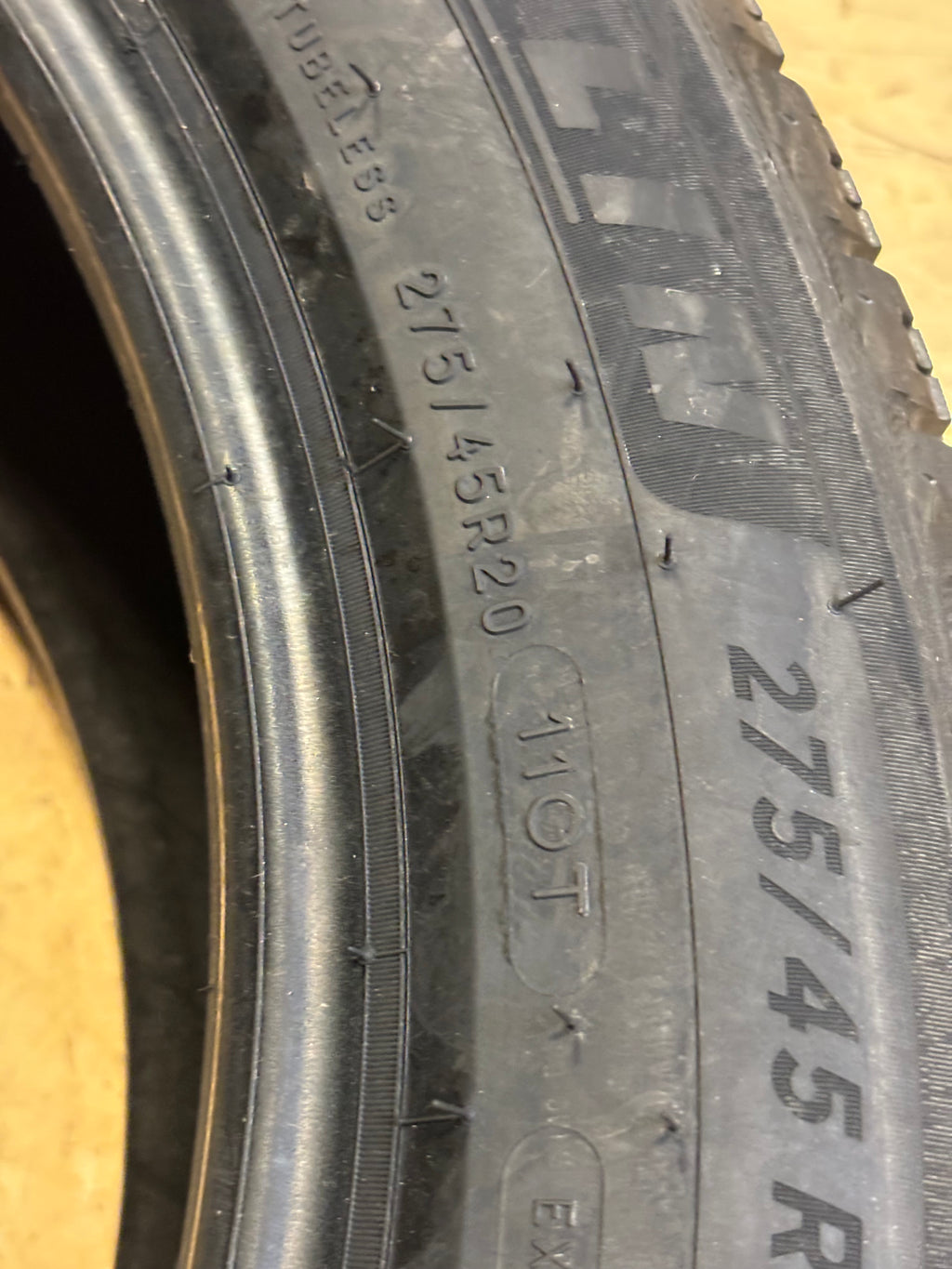 4 MICHELIN X-ICE SNOW SUV BSW P 275 45 20 110T XL WINTER TIRE 12778
