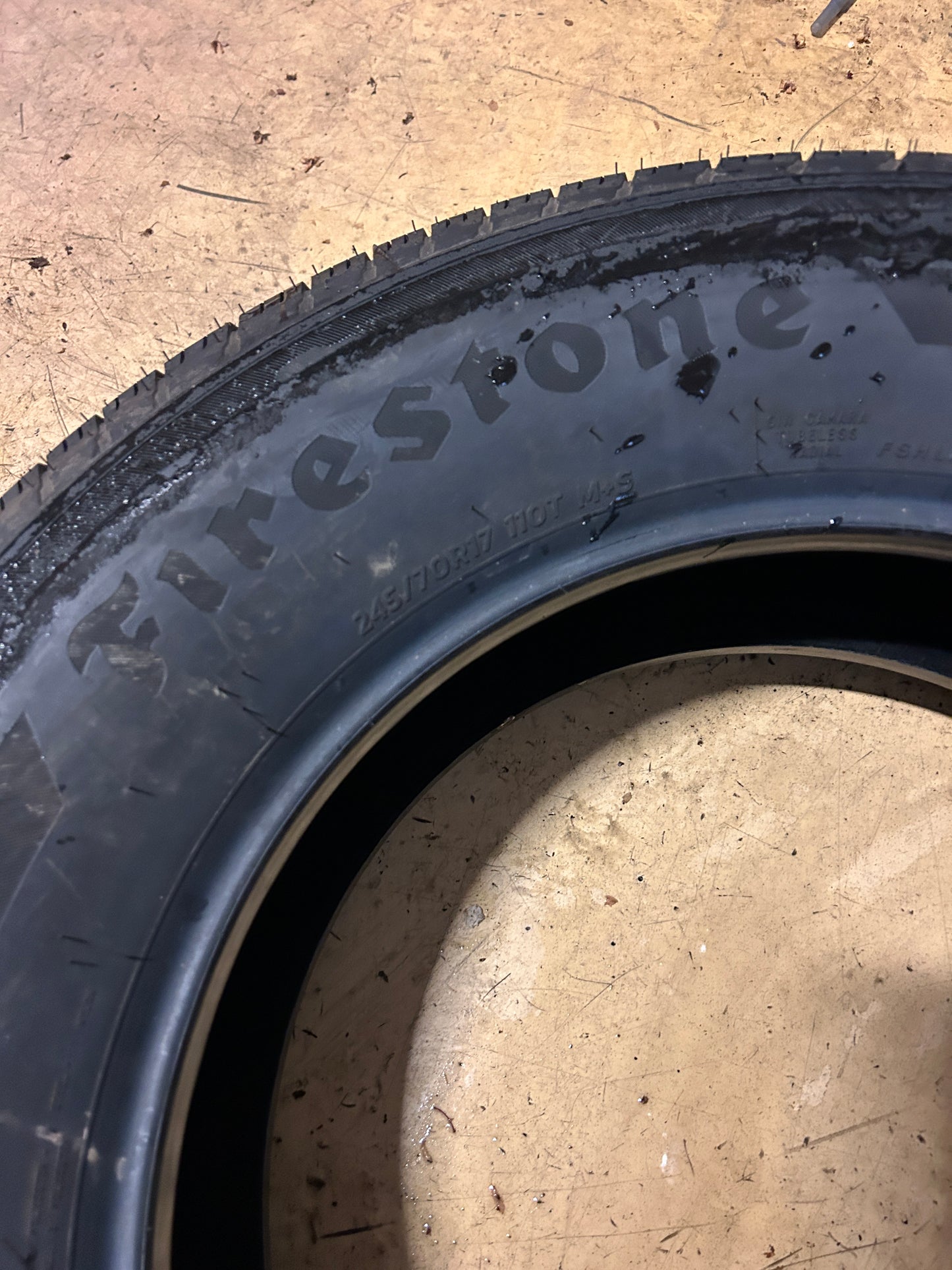 FIRESTONE HLT  BSW P 245 70 17 110T ALL SEASON TIRE 009366