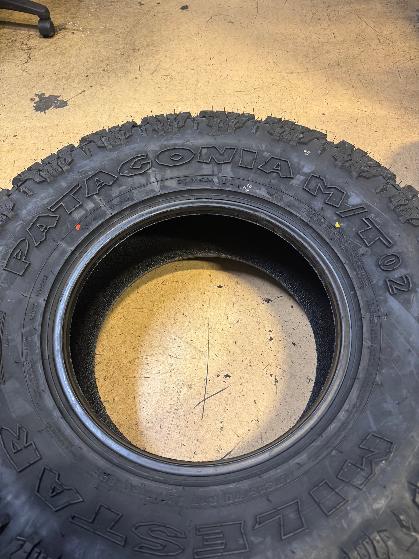 (KSL ONLY) 2 MILESTAR PATAGONIA M/T-02 BSW LT 315 70 17 121/118Q 8PLY MUD TERRAIN TIRE 22801006