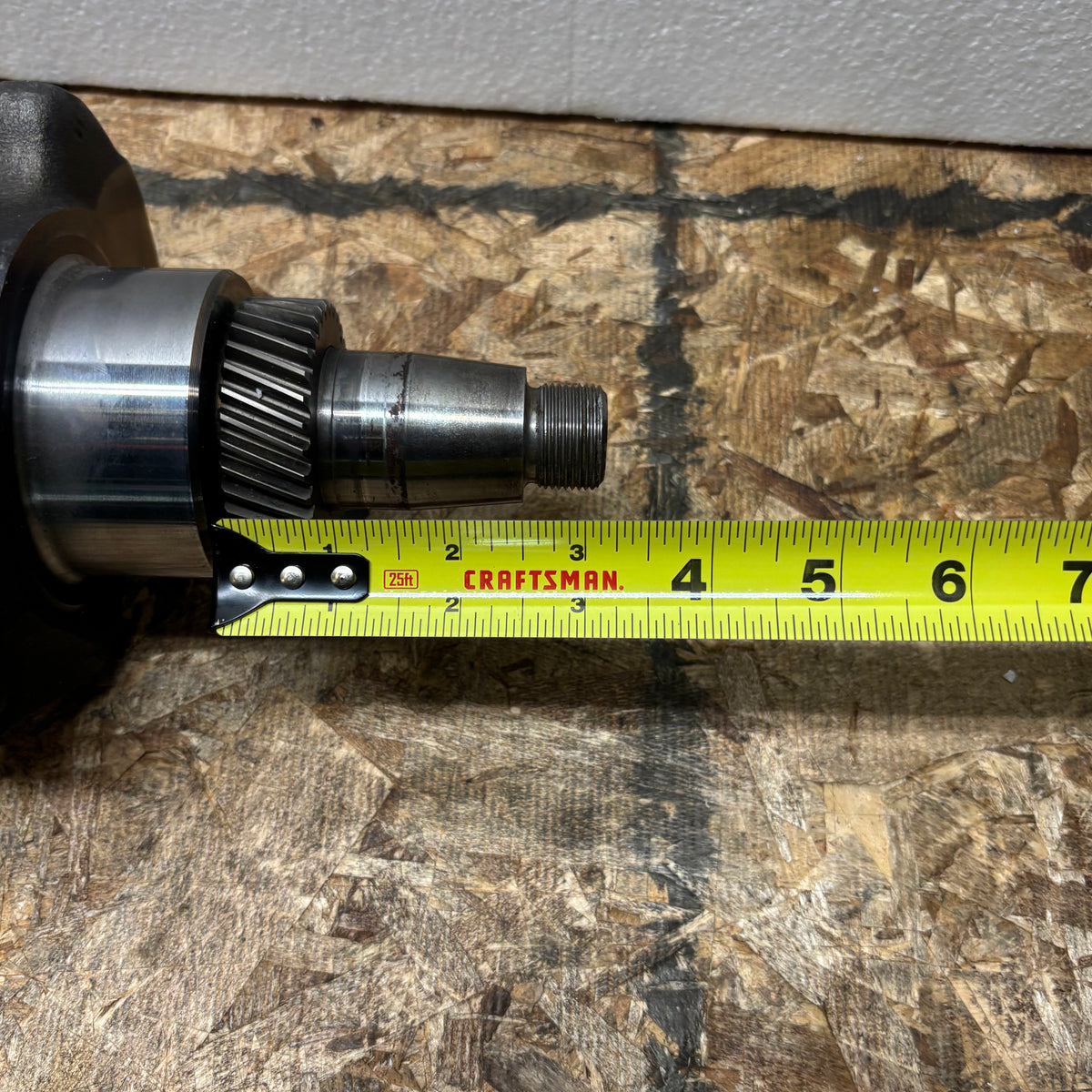 USED N844 N844T ENGINE CRANKSHAFT FOR SHIBAURA 23 SPLINE GEAR