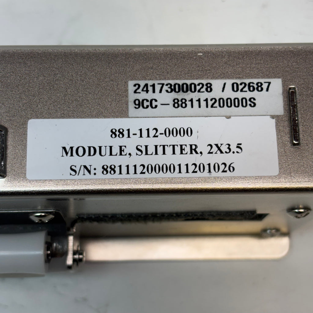 DUPLO CC-228/229 2 X 3.5" SLITTER MODULE 881-112-0000