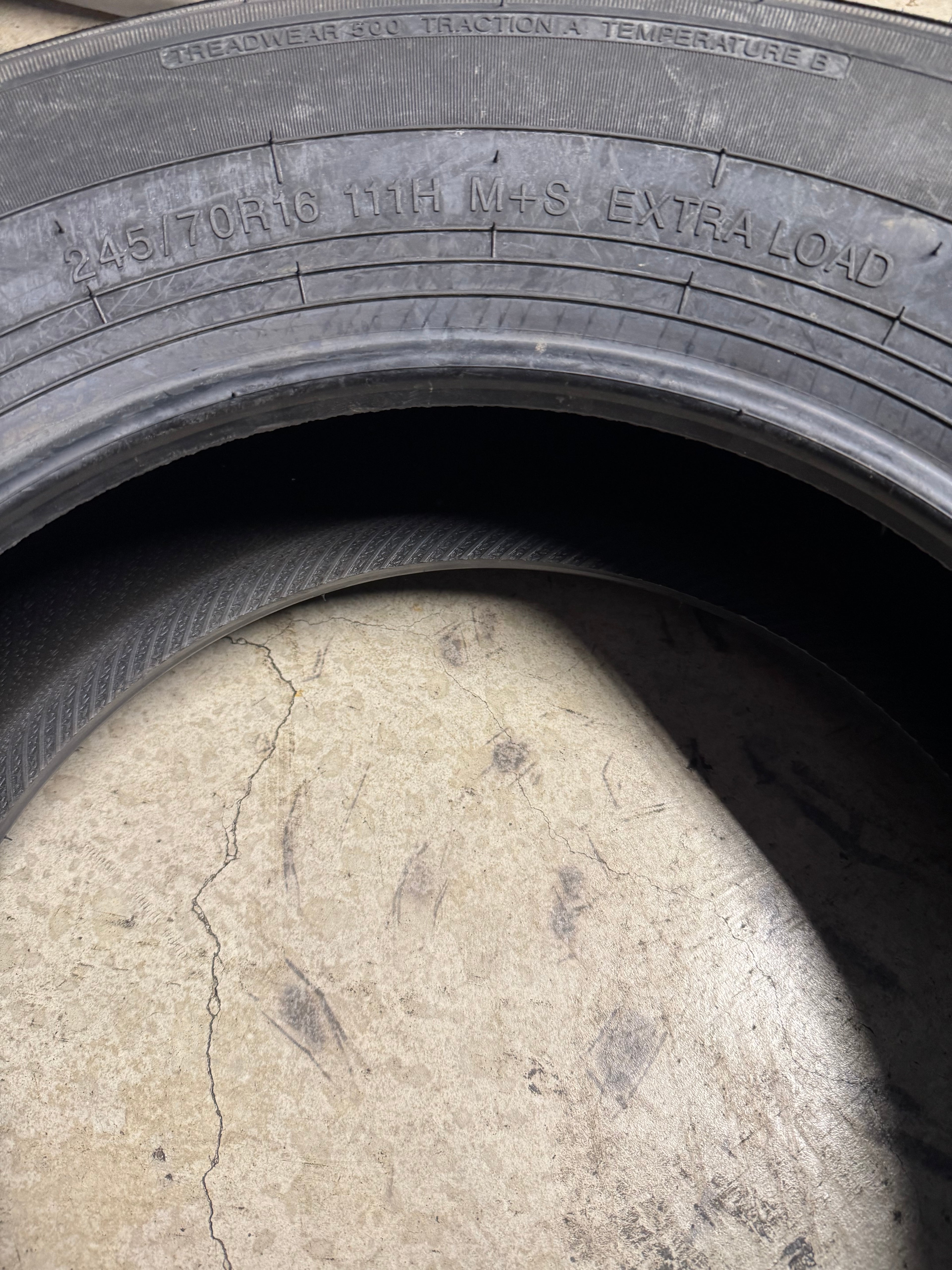 NOS TRAVELSTAR ECOPATH H/T BSW P 245 70 16 111H XL ALL SEASON TIRE LLSUV003