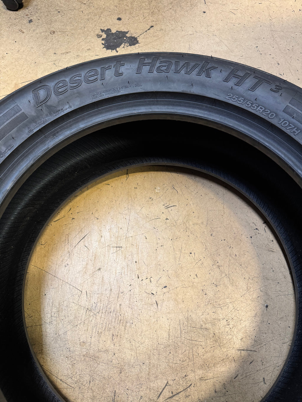 ACHILLES DESERT HAWK HT3 BSW P 255 55 20 107H HIGHWAY TERRAIN TIRE ADH29