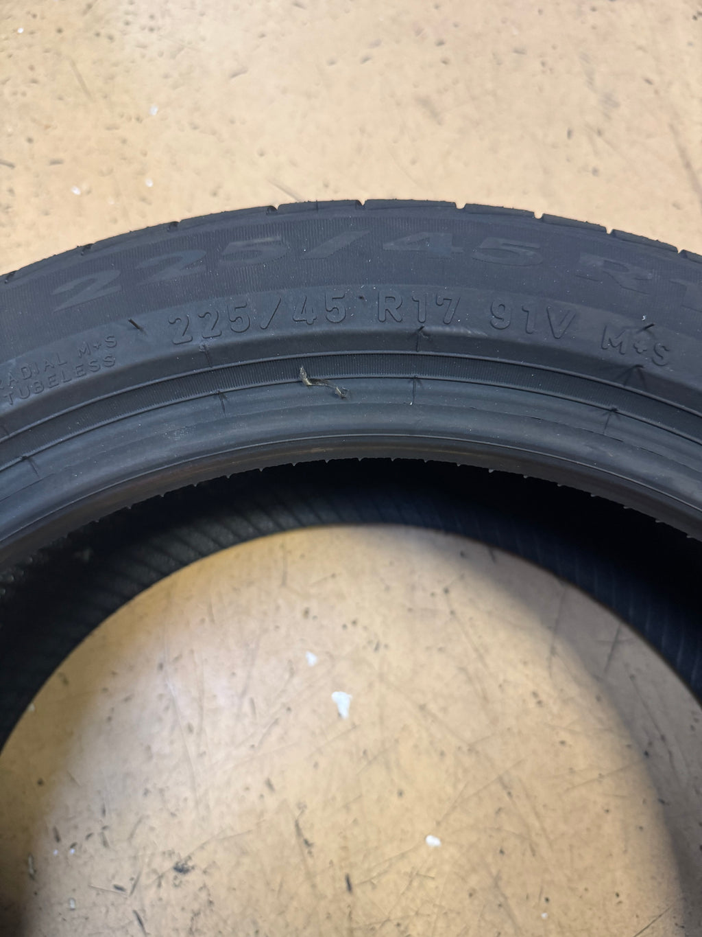 2 PIRELLI CINTURATO P7 ALL SEASON (RUN FLAT) BSW P 225 45 17 91V TIRE 2462400