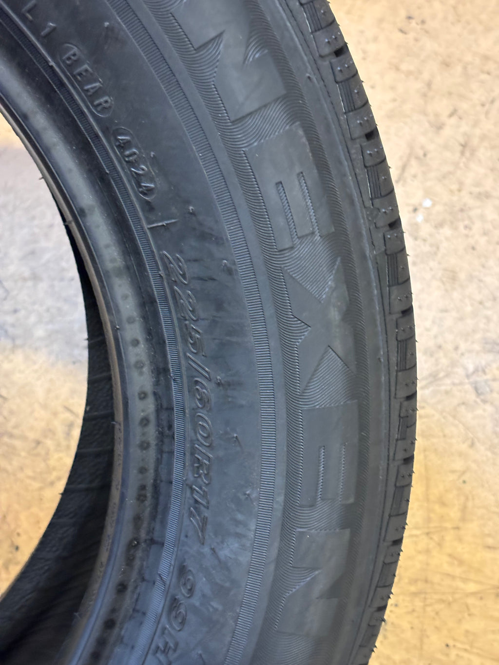 4 NEXEN N5000 PLUS BSW P 225 60 17 99H SL ALL SEASON TIRE 15564NXK