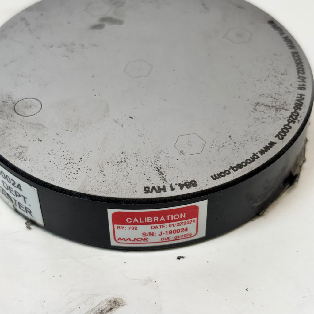USED PROCEQ EQUOTIP 550 HARDNESS TESTER W/UCI PROBE & STANDARD
