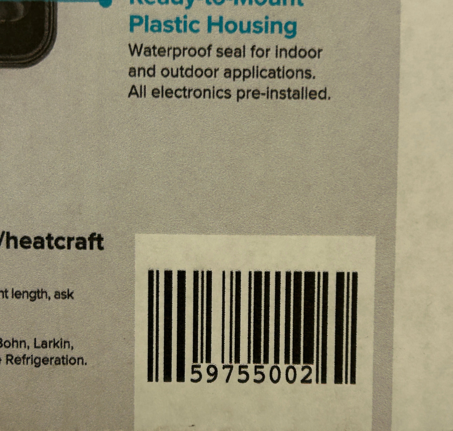 HEATCRAFT INTELLIGEN FIELD MOUNT (IFM) KIT, W/ 25' SENSOR LEAD WIRES 59755002