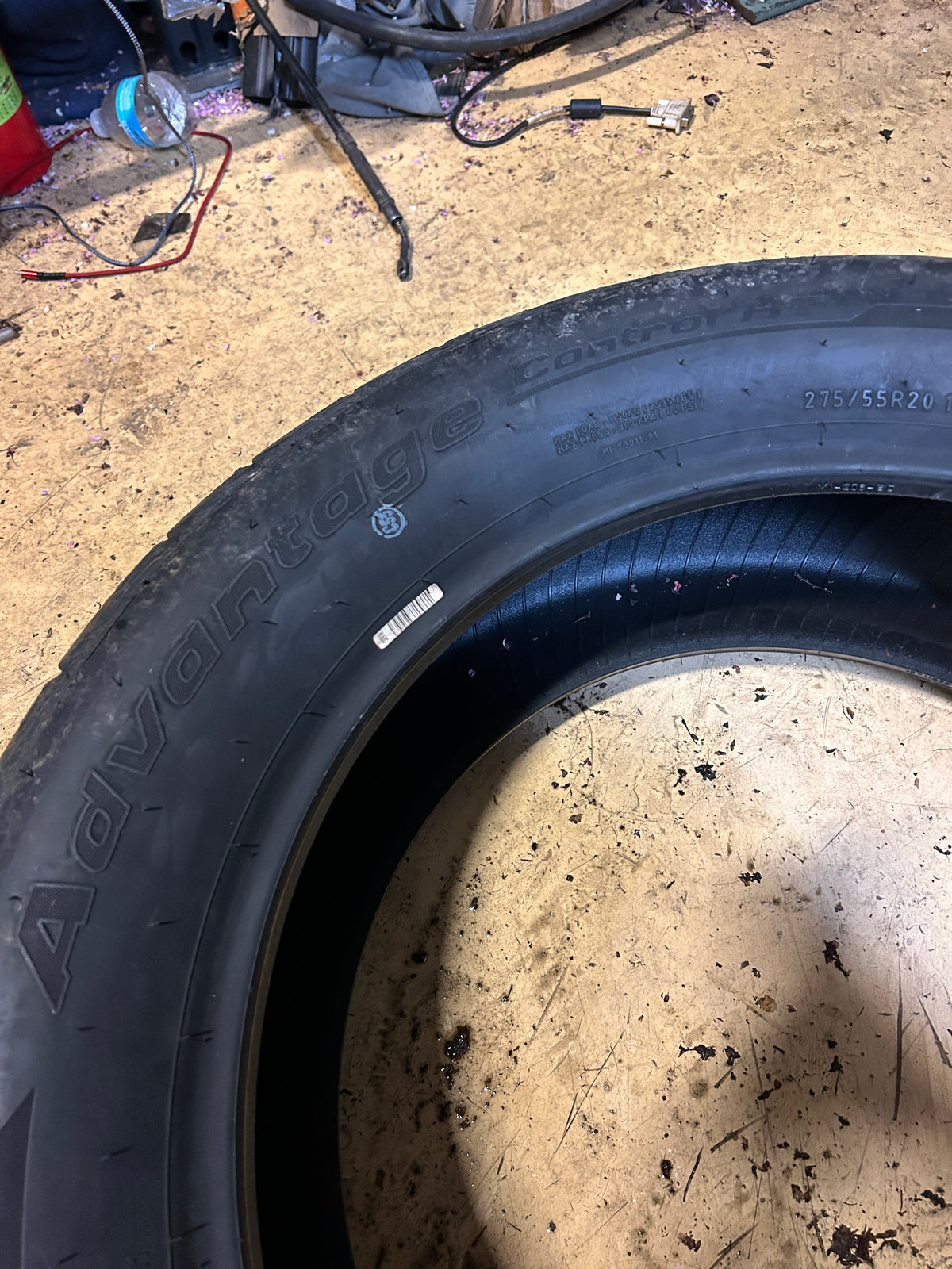 BFGOODRICH ADVANTAGE CONTROL HT BSW P 275 55 20 113T ALL SEASON TIRE 60558