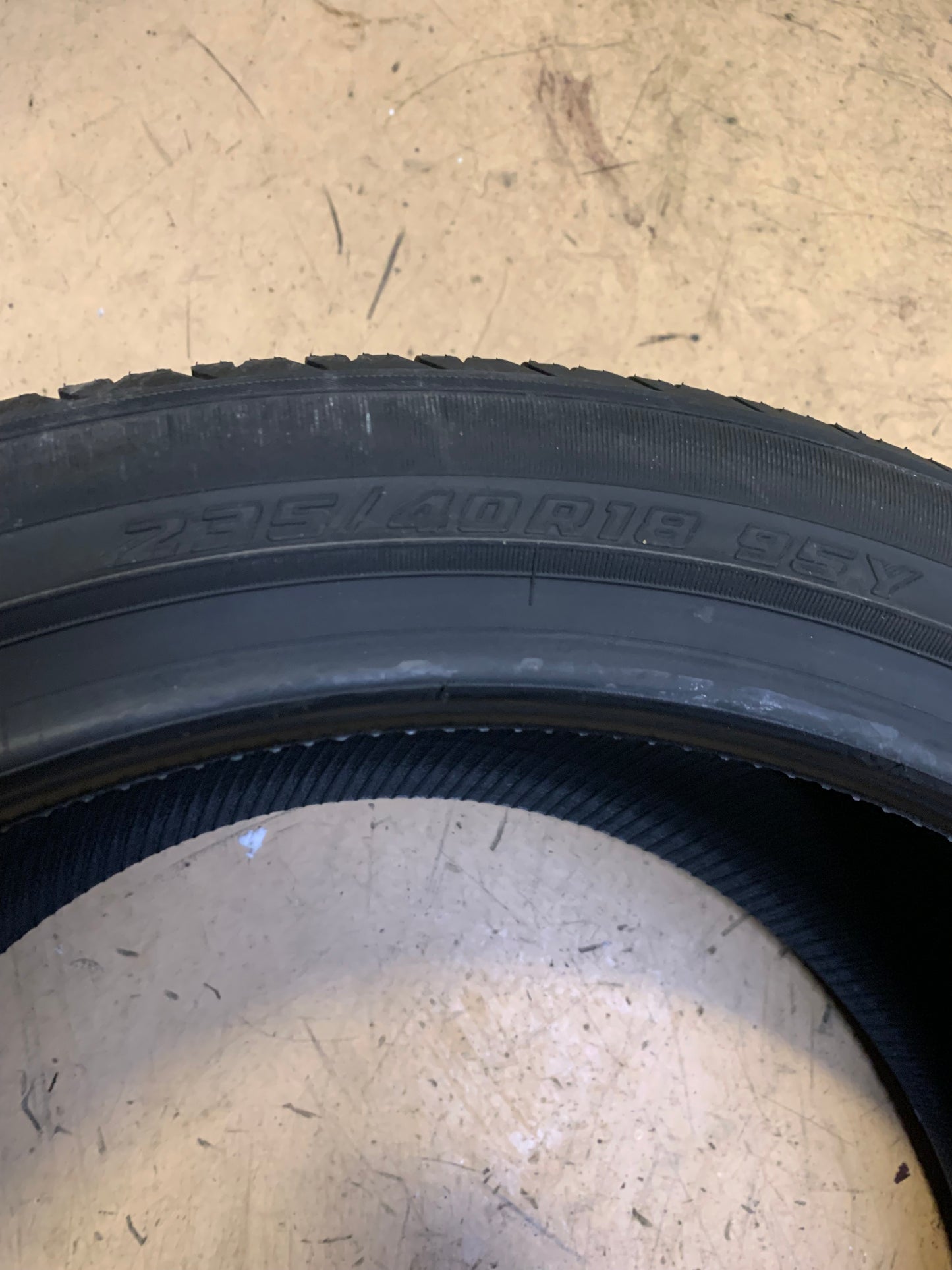 YOKOHAMA ADVAN SPORT A/S PLUS BSW P 235 40 18 95Y XL UHP ALL SEASON TIRE 110140632