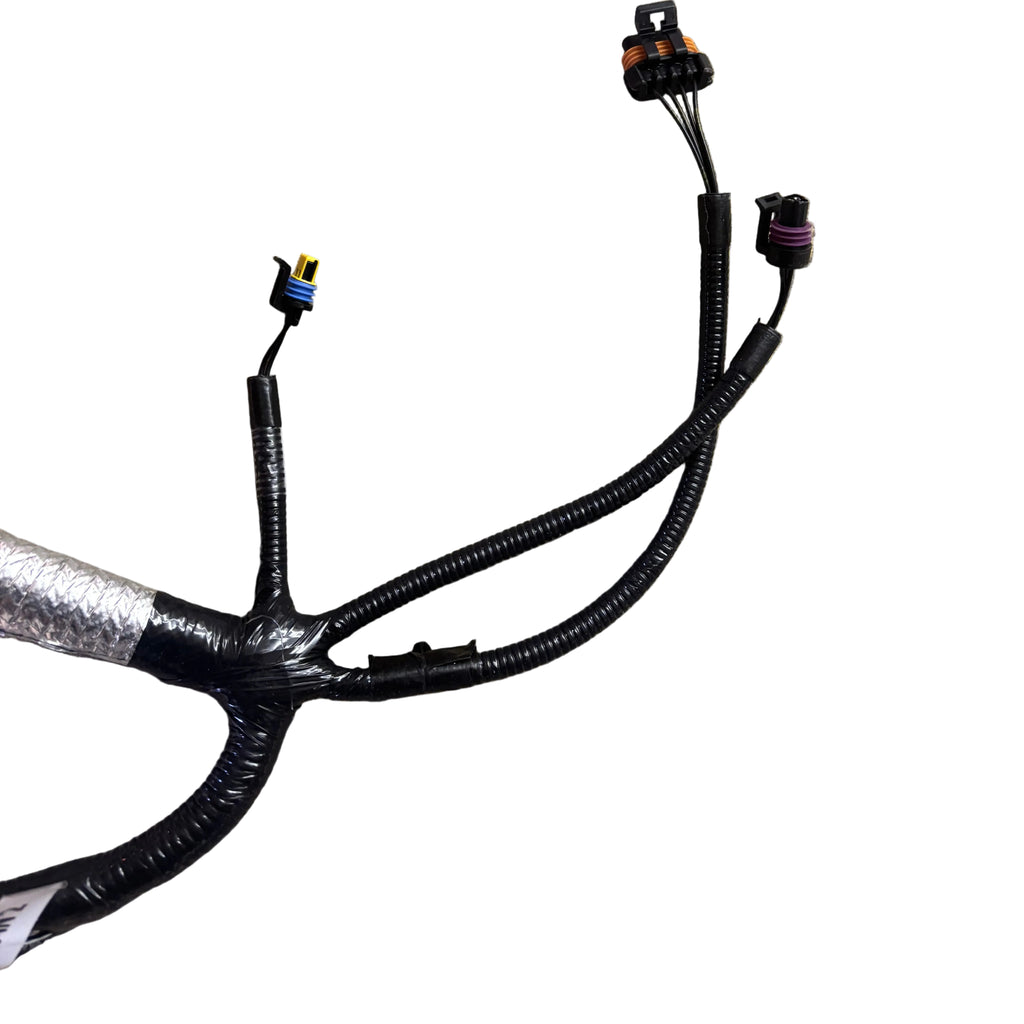 HEAVY DUTY WIRING HARNESS W/ MULTI-PIN CONNECTORS & HEAT SHIELDING
