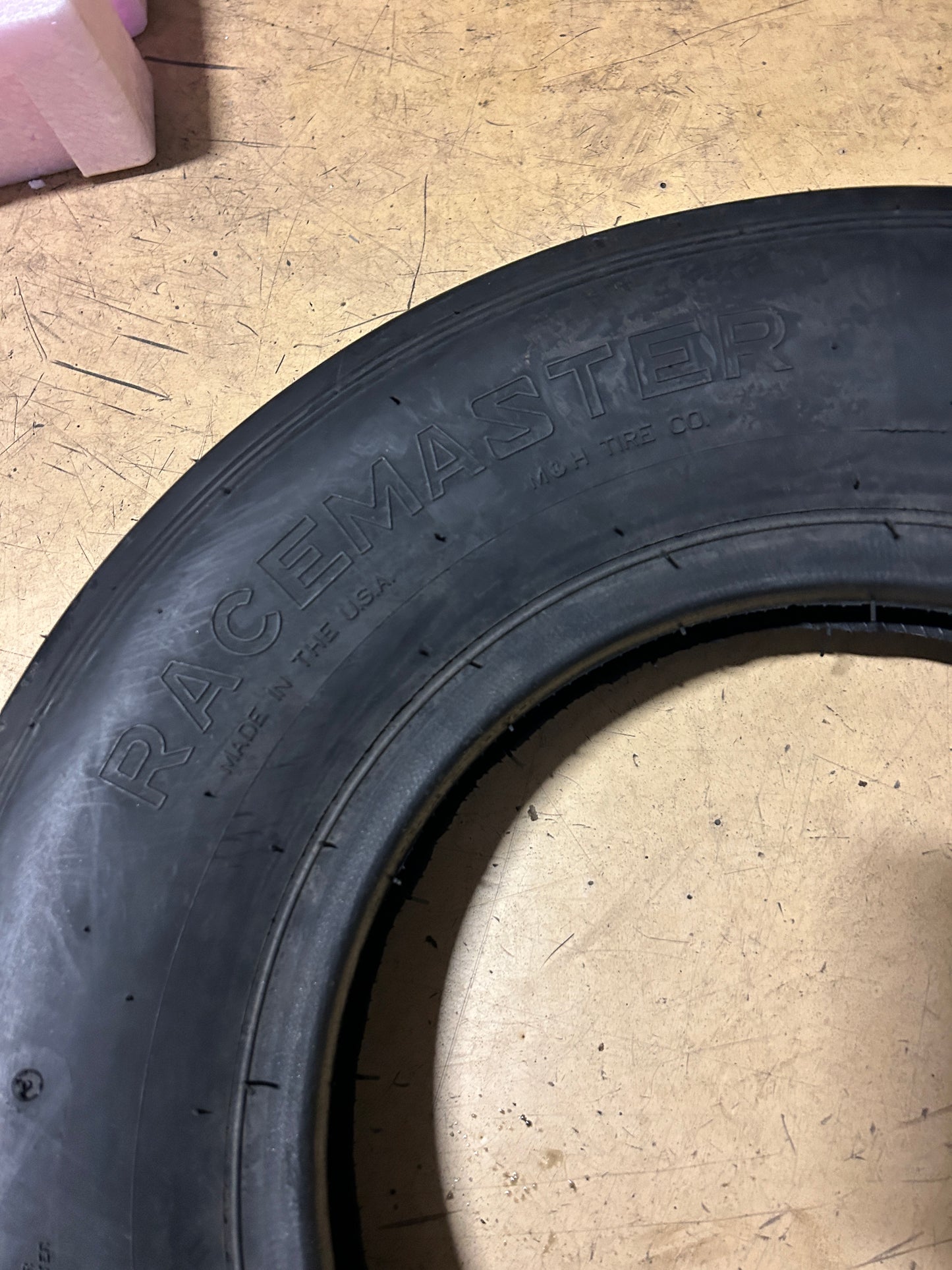 NOS RACEMASTER SPORT/STREET BSW P 185 85 15 DRAG TIRE ROD02