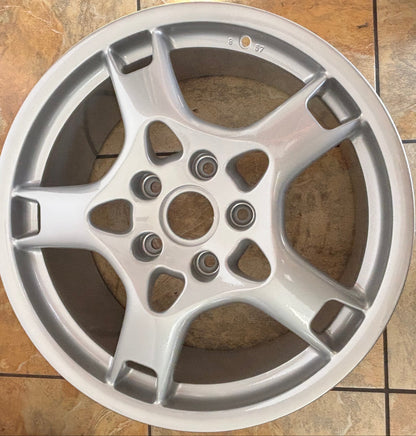 4 GENUINE PORSCHE CARRERA 997 8X19 11X19 STAGGARD WHEEL SET 99736215600 99736216201