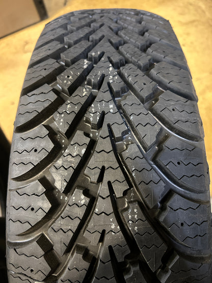 2 NOS GOODYEAR NORDIC WINTER BSW P 205 60 16 92S WINTER TIRE 169646354