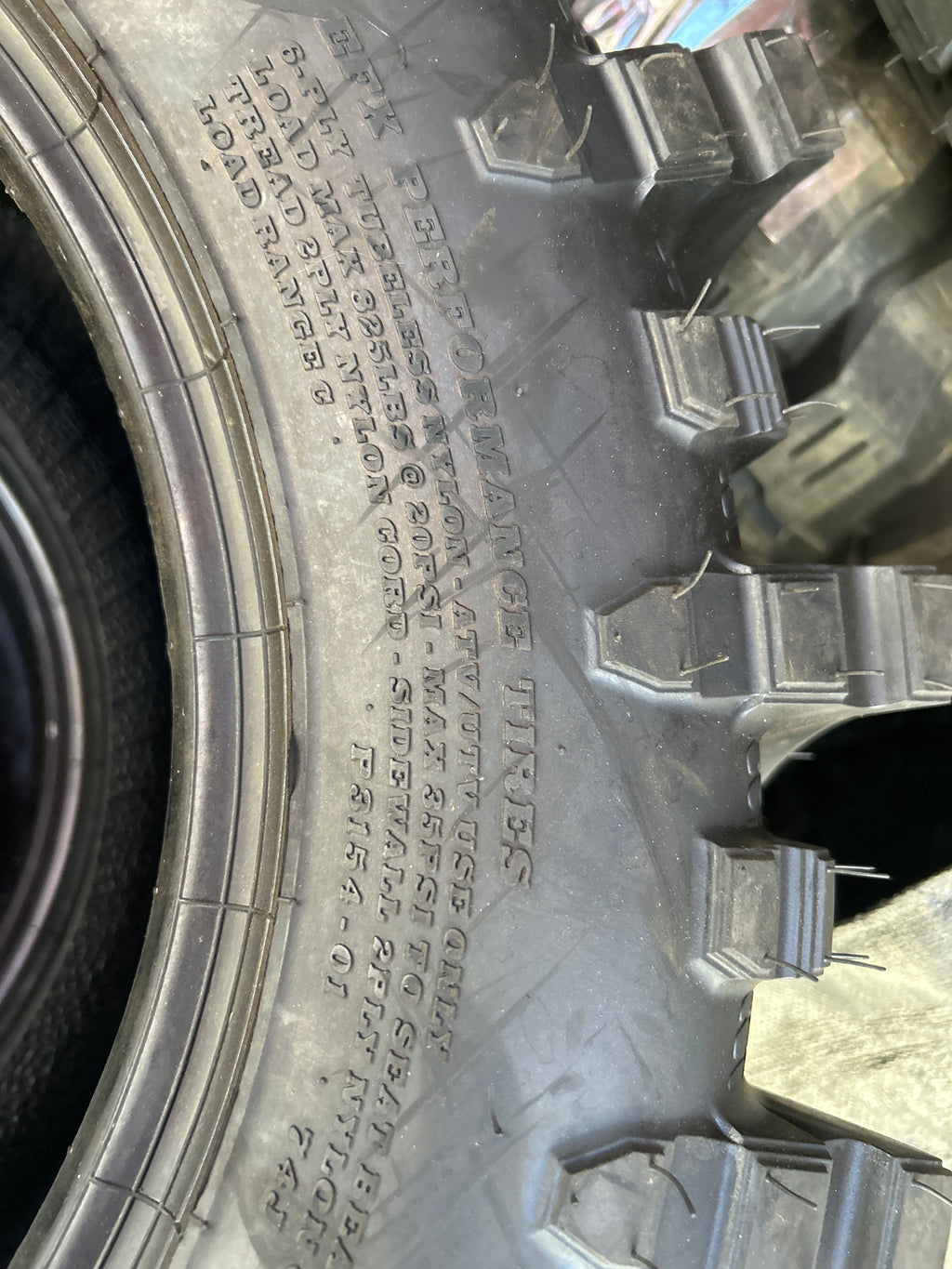 EFX MOTOSLAYER BSW AT 28 9.5 14 74J 6PLY ATV/UTV TIRE MS289514