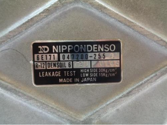 USED NIPPODENSO AC COMPRESSOR FOR PORSCHE 944 83-85 047200-255 R2-2