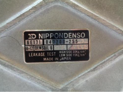 USED NIPPODENSO AC COMPRESSOR FOR PORSCHE 944 83-85 047200-255 R2-2
