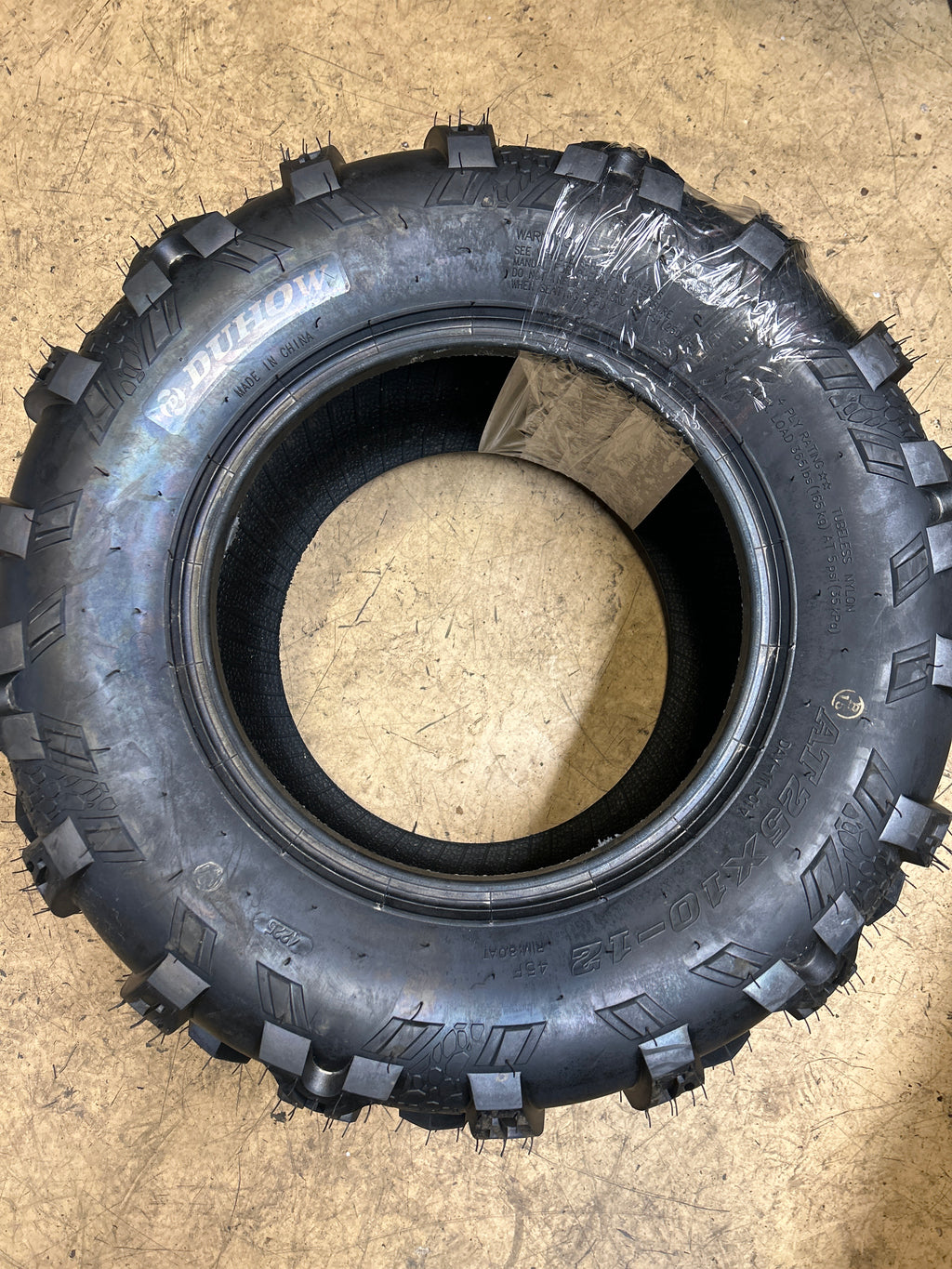 DUHOW BSW 25 10 12 45F 4PLY ATV/UTV TIRE D251012