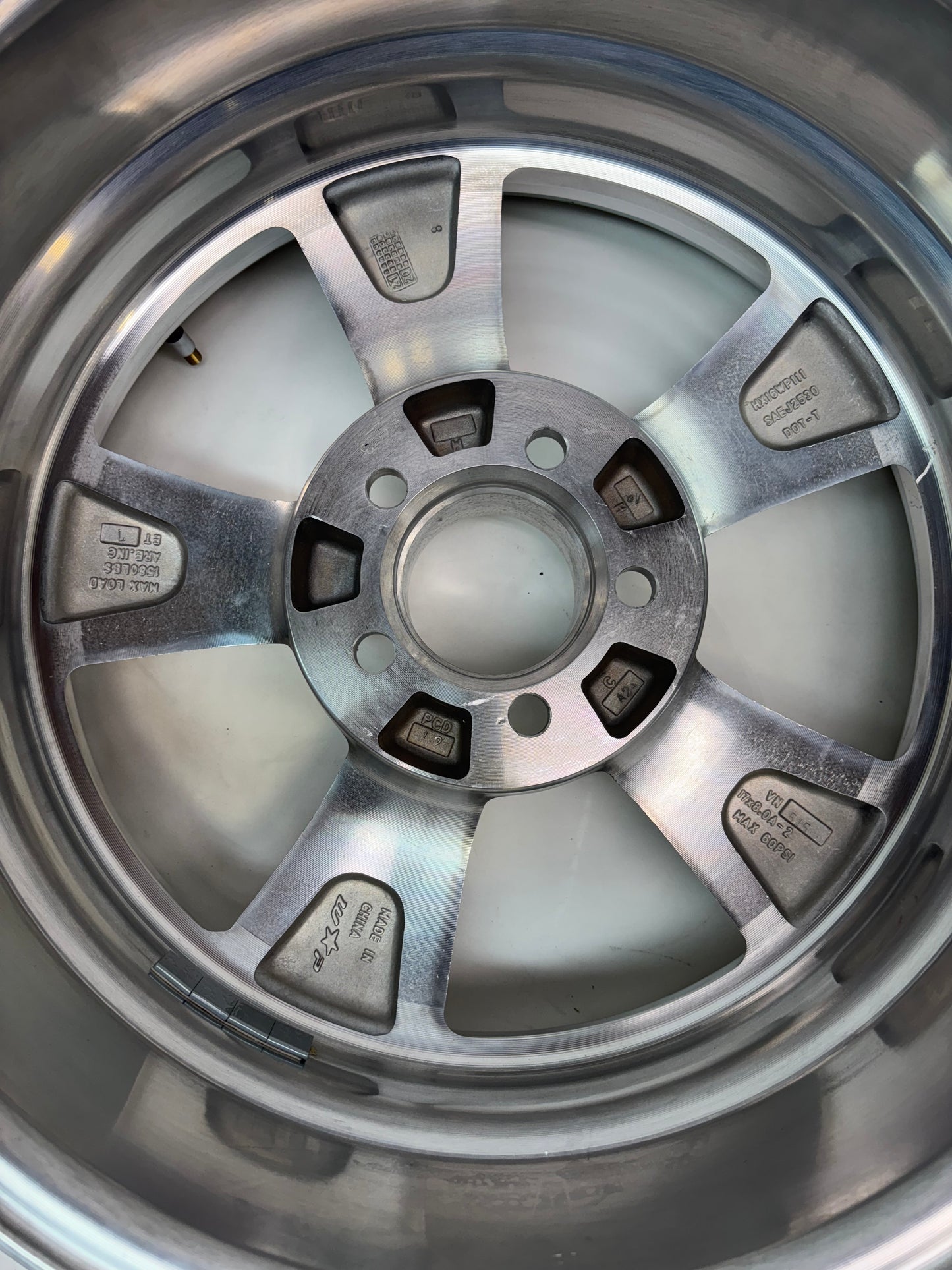 AMERICAN RACING VN515 TORQ THRUST II CHROME WHEEL 17X8 5-114.30 ET 7