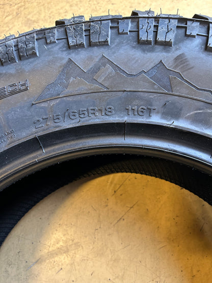 MILESTAR PATAGONIA X/T BSW P 275 65 18 116T RUGGED TERRAIN TIRE 24531011