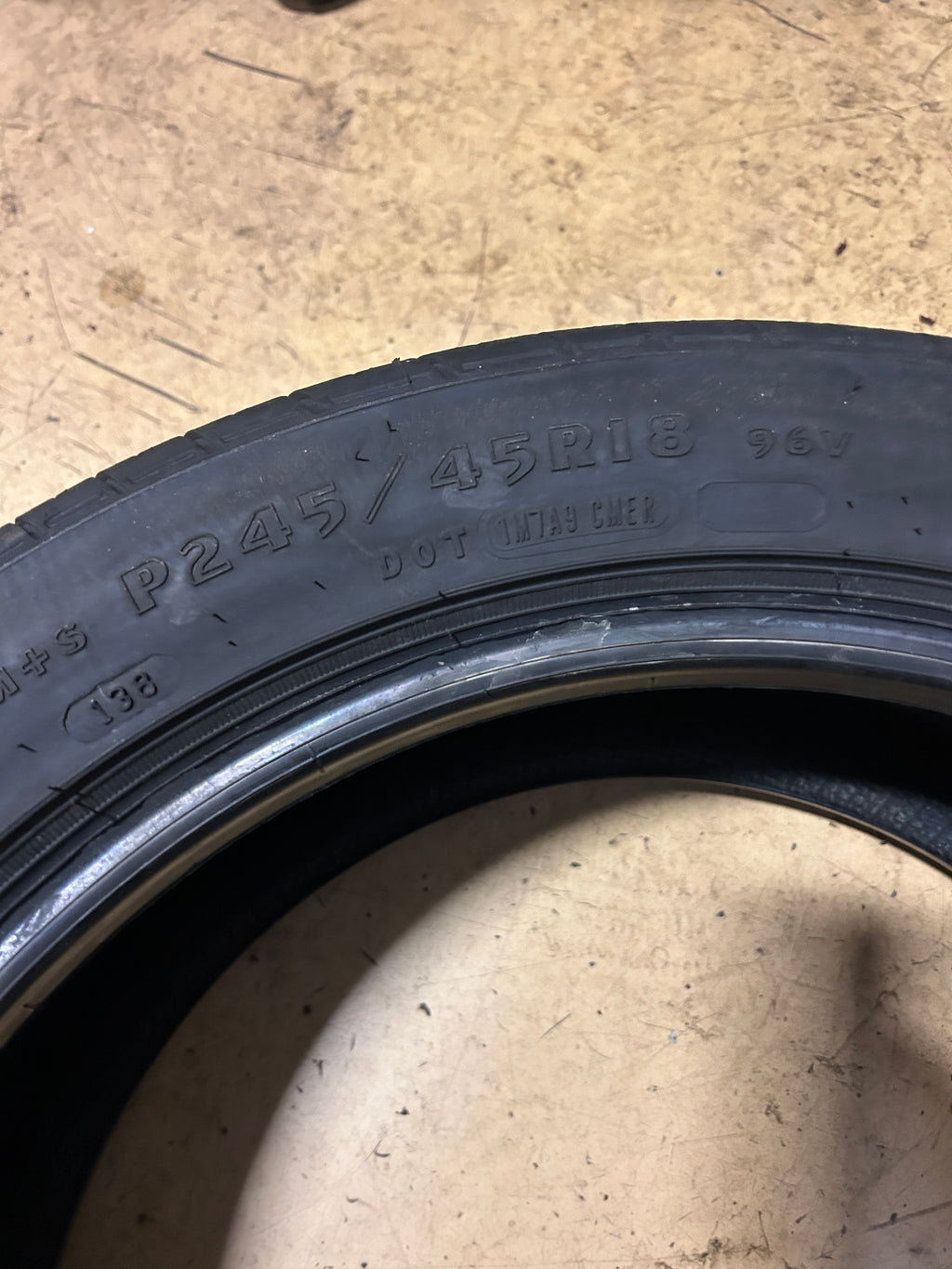 GOODYEAR EAGLE RS-A BSW P 245 45 18 96V ALL SEASON TIRE 732614500