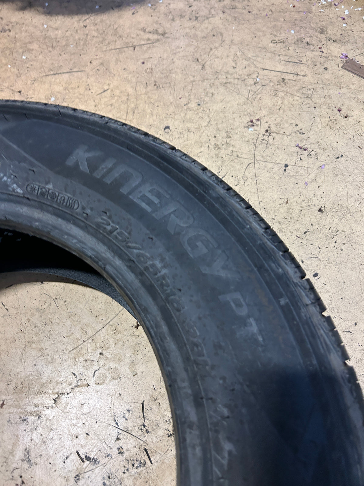 2 HANKOOK KINERGY PT BSW P 215 65 16 98H ALL SEASON TIRE 1023466