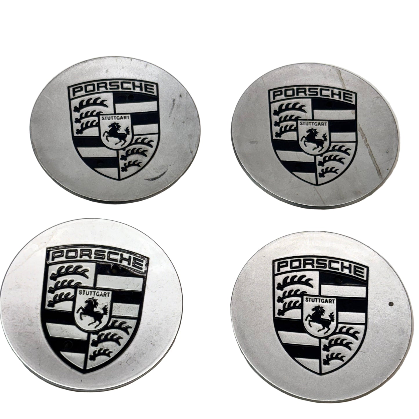 GENUINE PORSCHE 1 REP CAP 911 HUB CAPS GRAY METALLIC 993361303