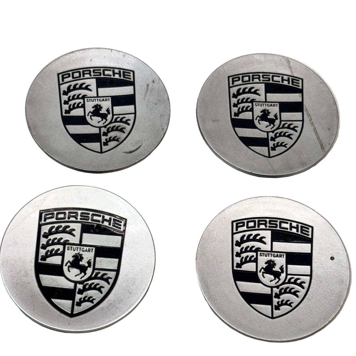GENUINE PORSCHE 1 REP CAP 911 HUB CAPS GRAY METALLIC 993361303