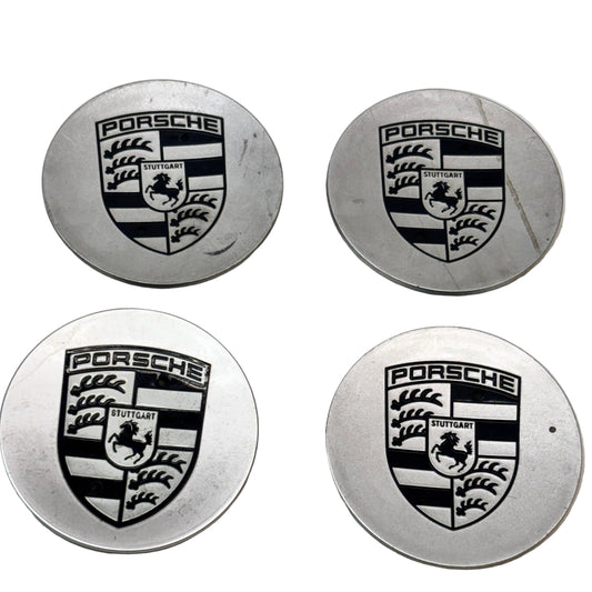 GENUINE PORSCHE 1 REP CAP 911 HUB CAPS GRAY METALLIC 993361303