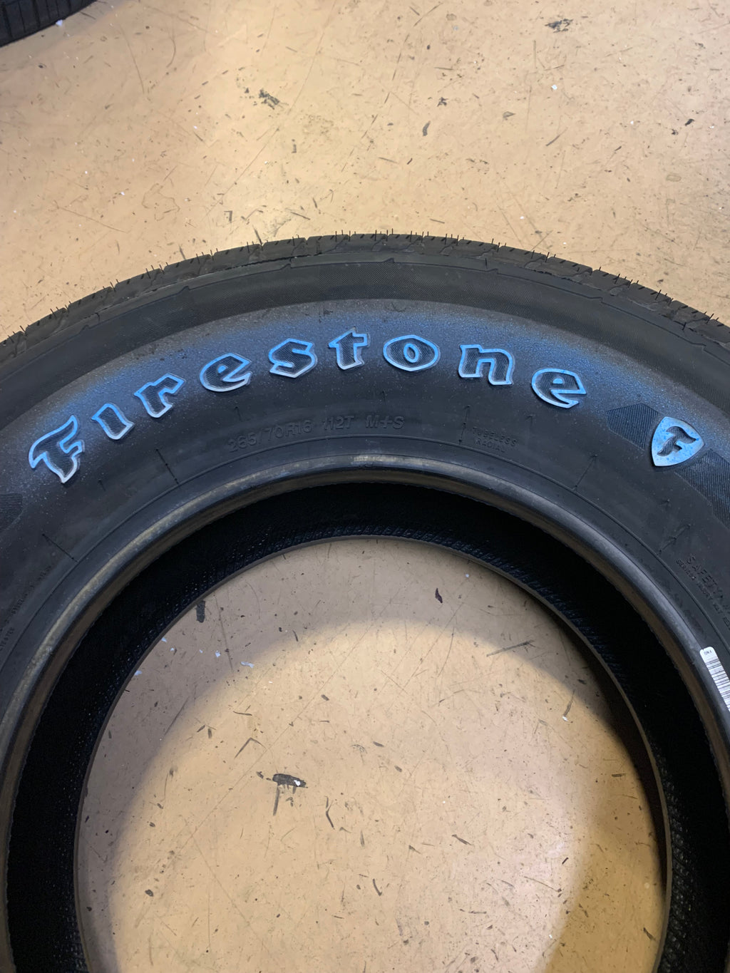 FIRESTONE DESTINATION LE3 OWL P 265 70 16 112T ALL SEASON TIRE 005354