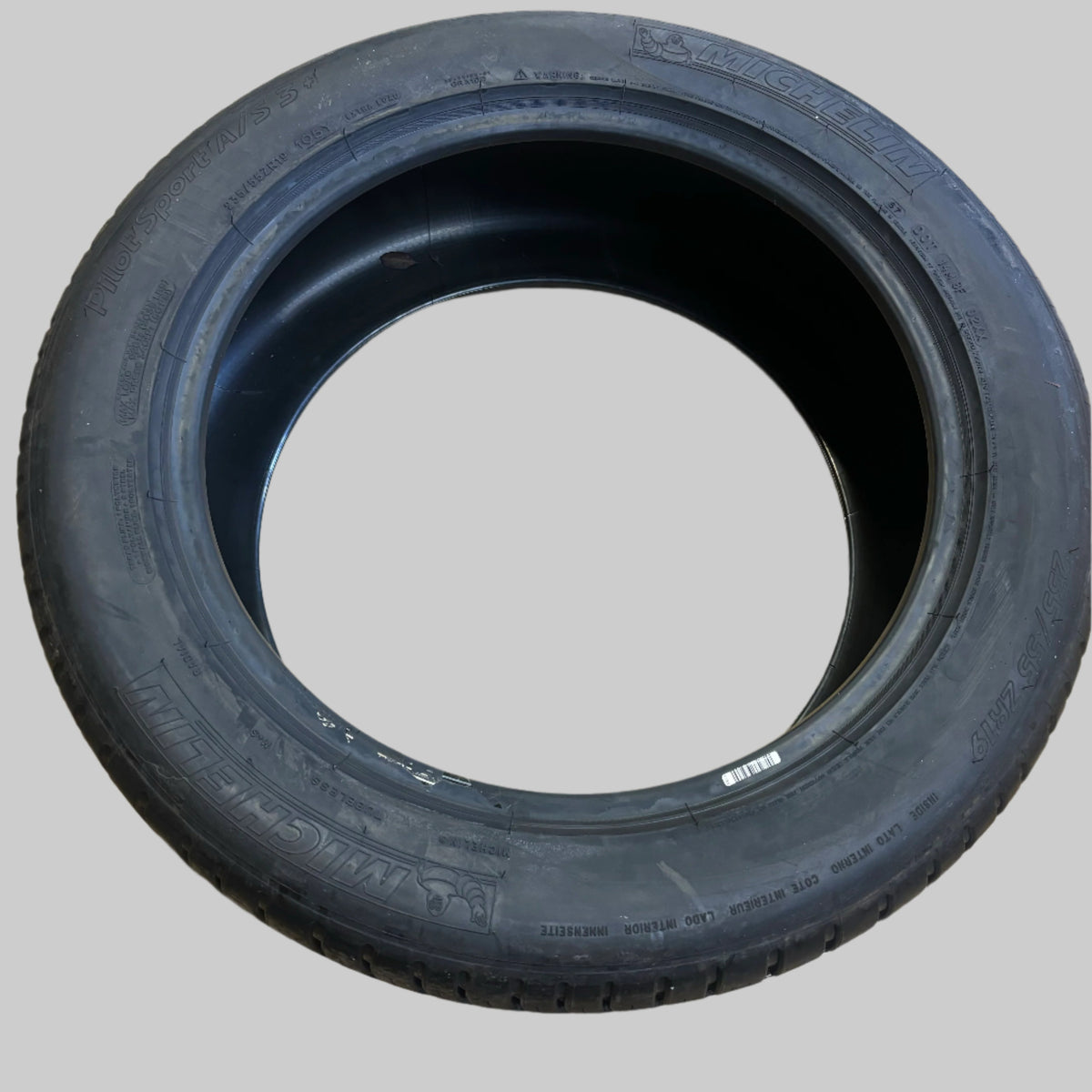 2 MICHELIN PILOT SPORT A/S 3 P 235 55 19 105Y XL ALL SEASON TIRES 81227