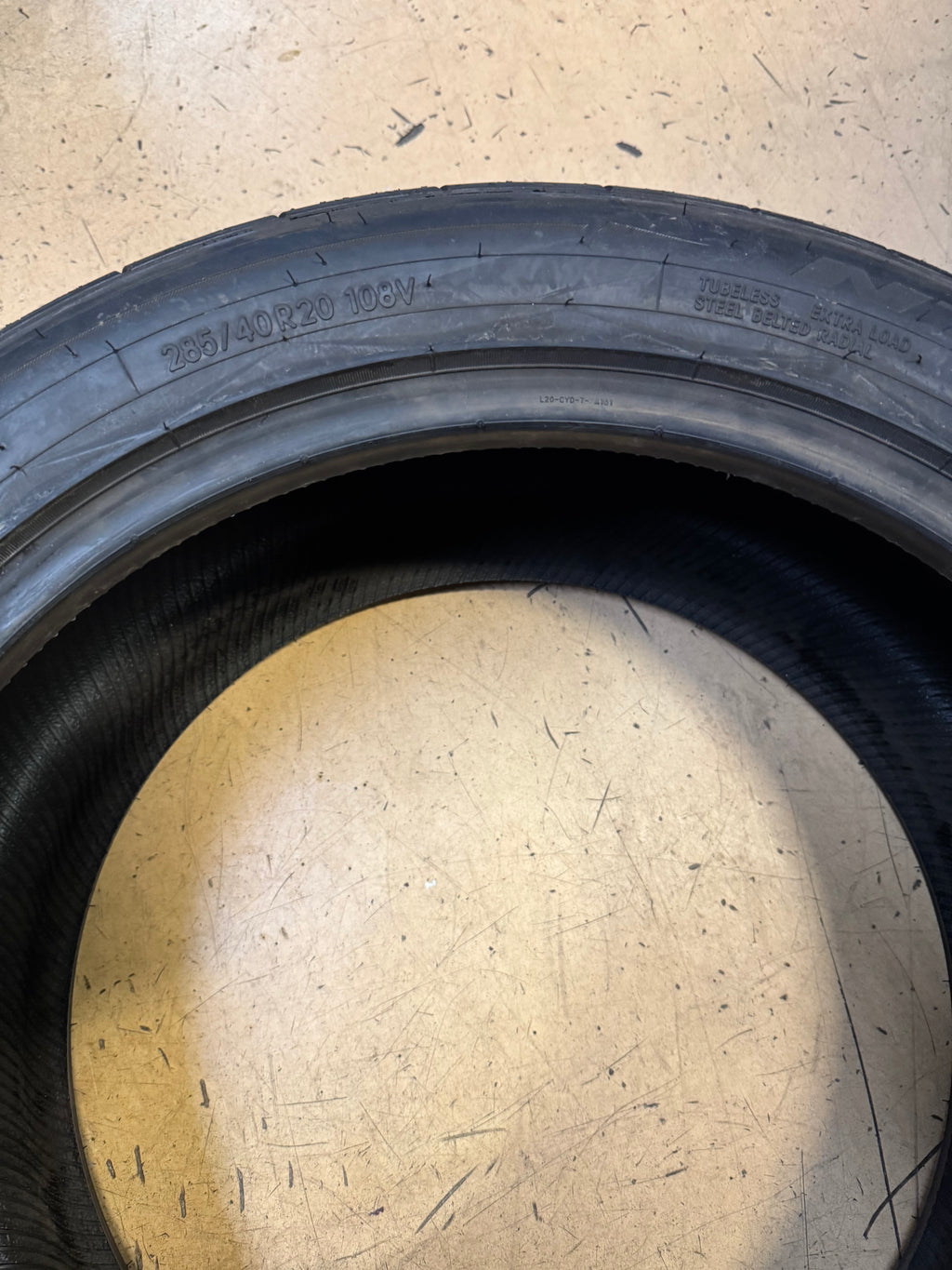 TOYO NT420V BSW P 285 40 20 108V XL ALL SEASON TIRE 206990
