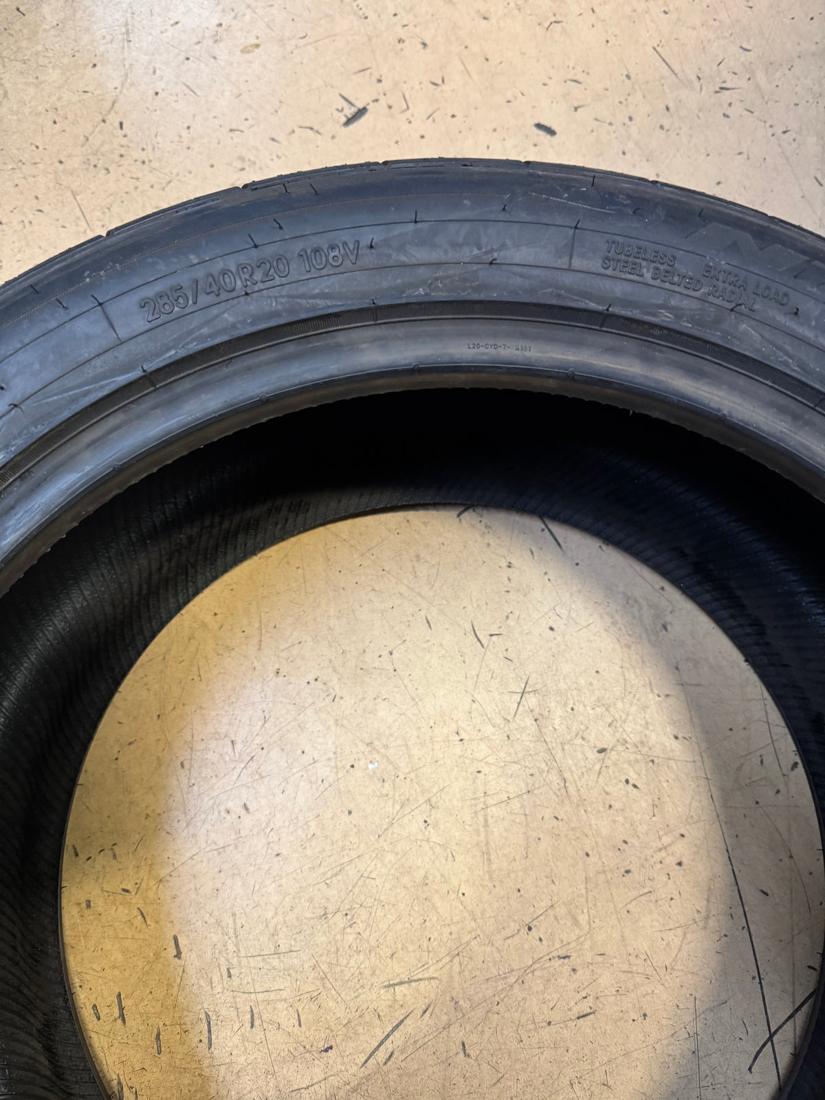 TOYO NT420V BSW P 285 40 20 108V XL ALL SEASON TIRE 206990