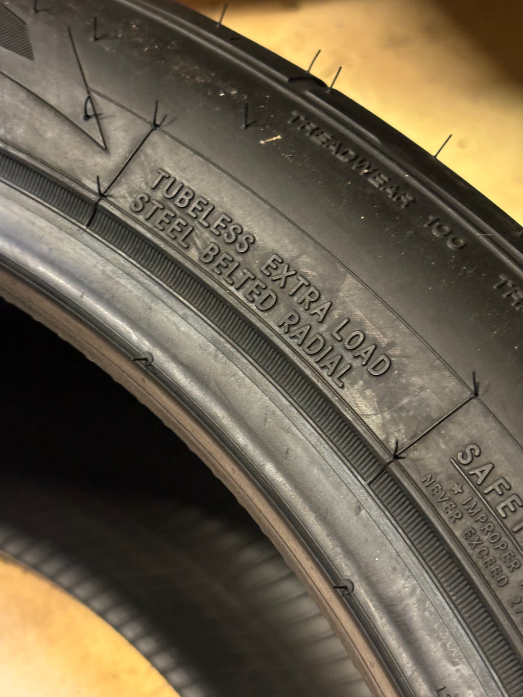 NITTO NT555 RII BSW P 275 40 20 106W XL COMPETITION DRAG TIRE 108660