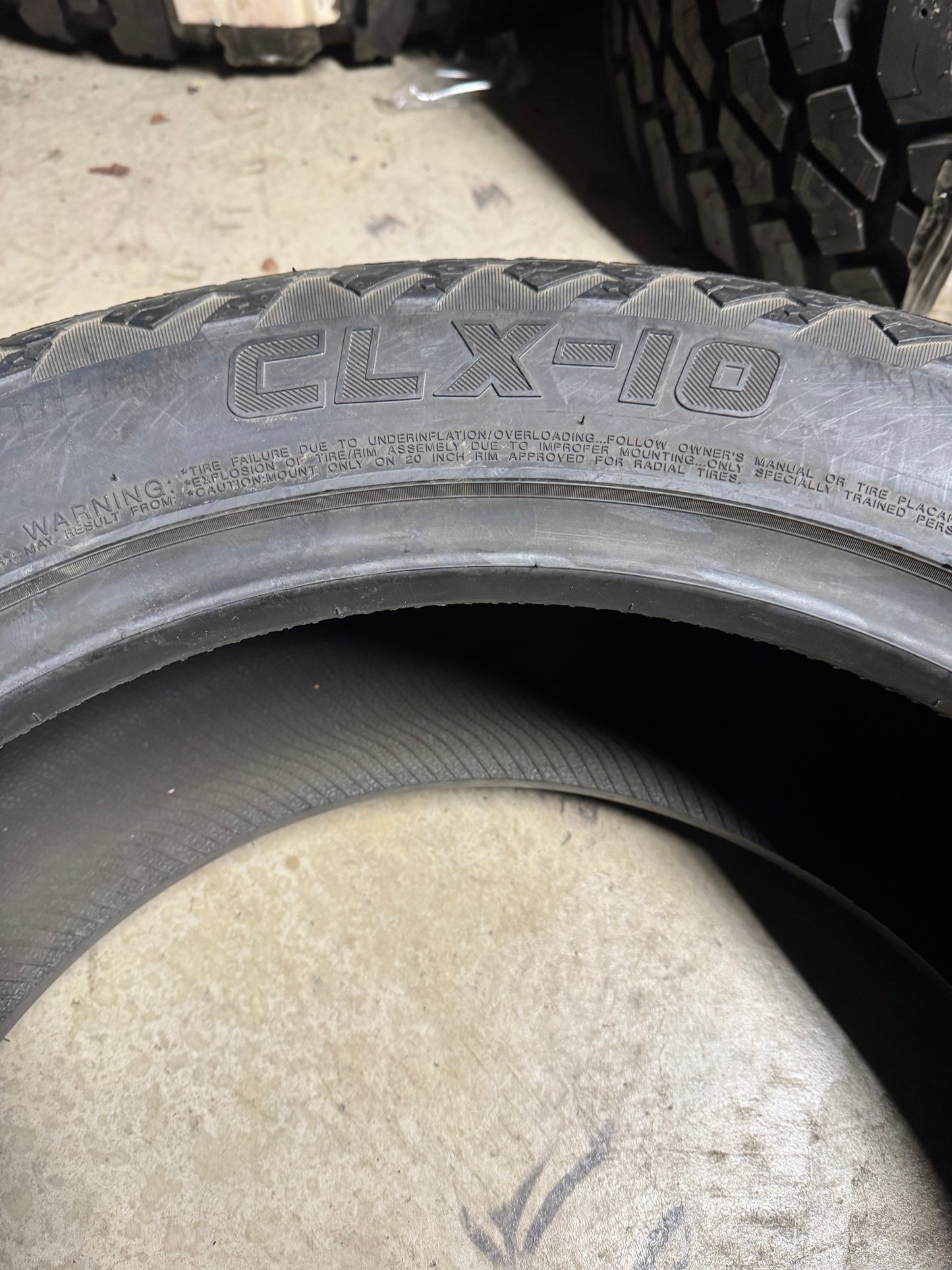 NOS LANDSAIL CLX-10 RANGEBLAZER A/T BSW LT 265 60 20 121/118S 10PLY ALL TERRAIN TIRE 11107