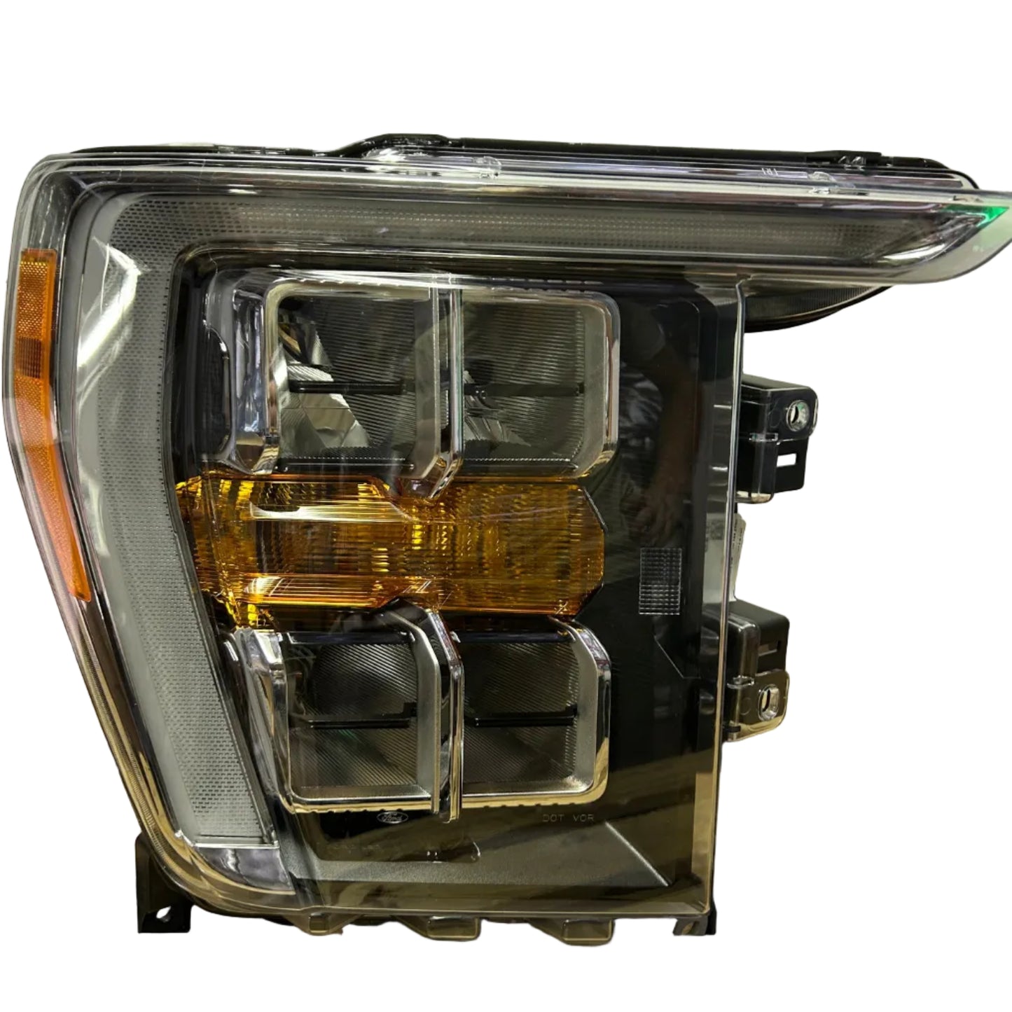 FRONT PASSENGER-SIDE LED HEADLAMP ASSEMBLY FOR 21-23 FORD F-1550 NL3Z-13008-H