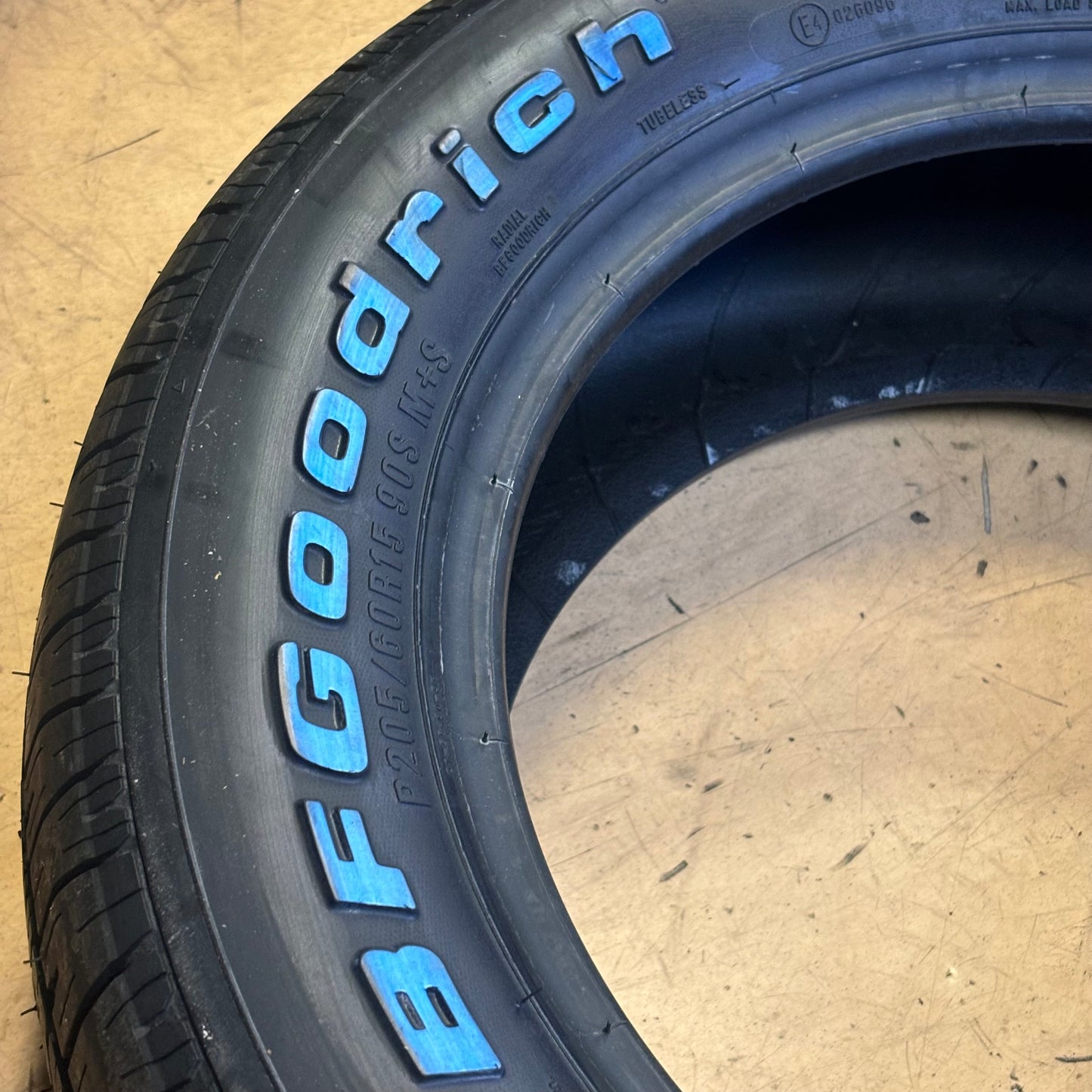 BFGOODRICH RADIAL T/A RWL P 205 60 15 90S SL ALL SEASON TIRE 94684